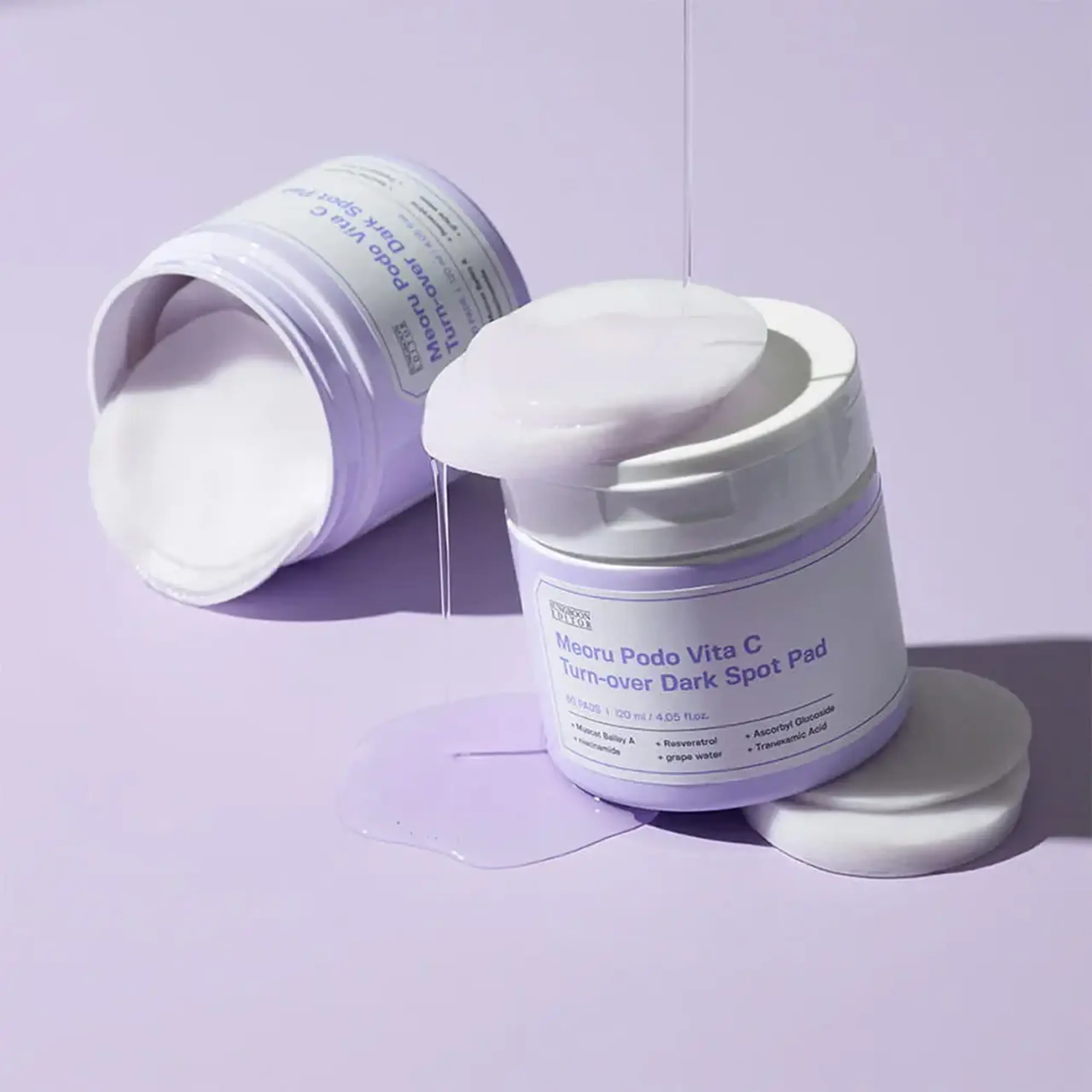 Paduri exfoliante Sungboon Editor Meoru Podo VitaC Turn-over Dark Spot Pad 60 pcs