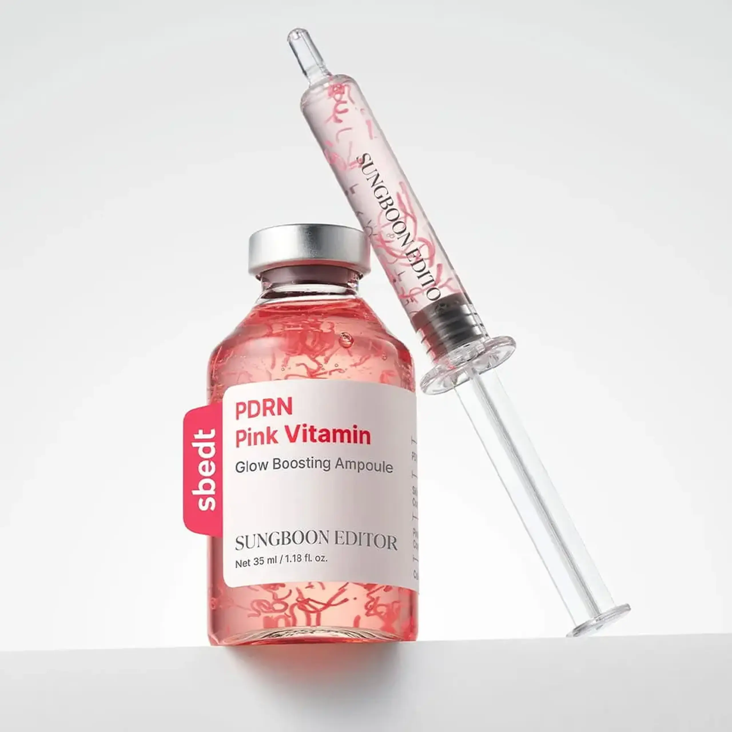 Ser hidratant SUNGBOON EDITOR PDRN Pink Vitamin Glow Boosting Ampoule 40ml