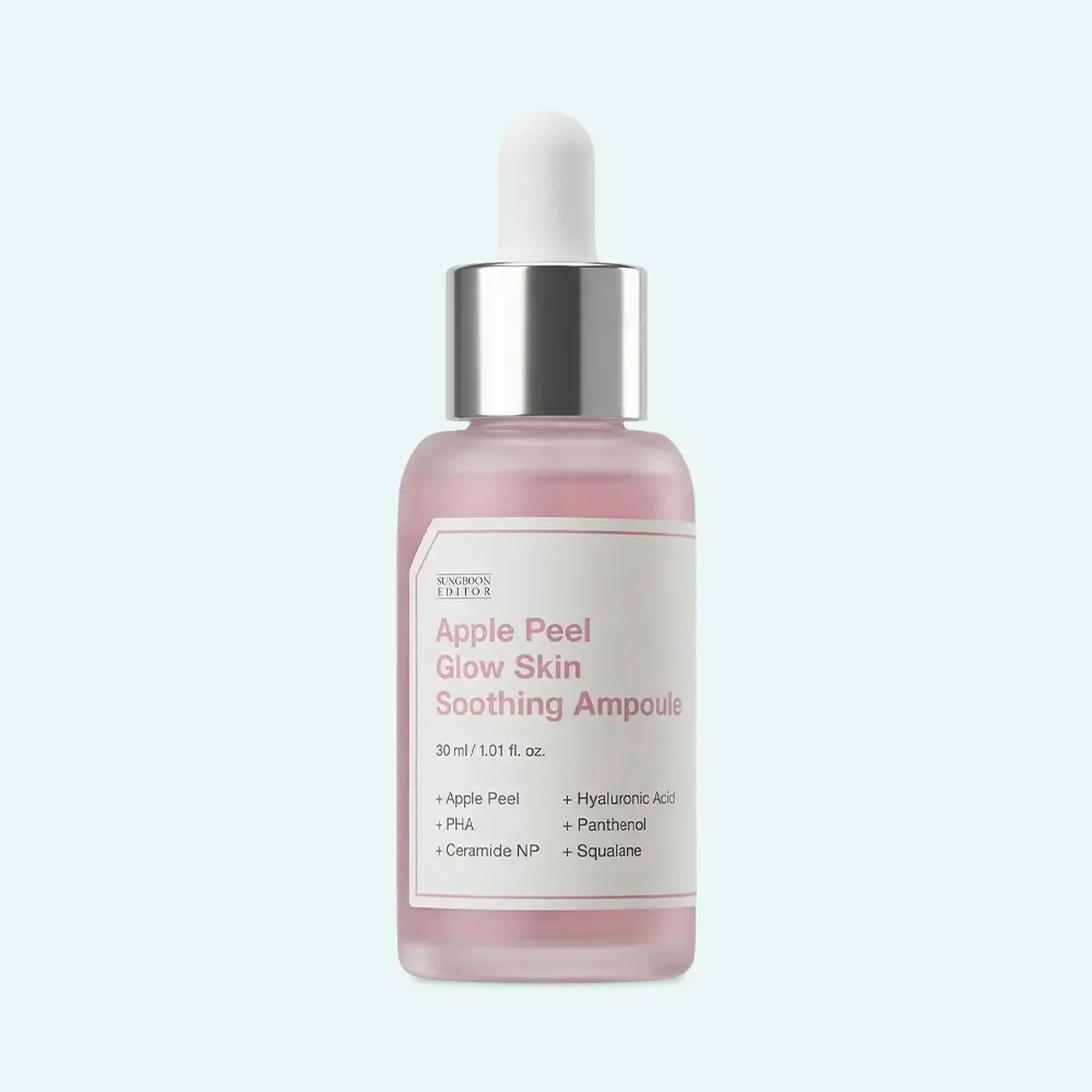 Fiolă calmantă și hidratantă Sungboon Editor Apple Peel Glow Skin Soothing Ampoule 30 ml