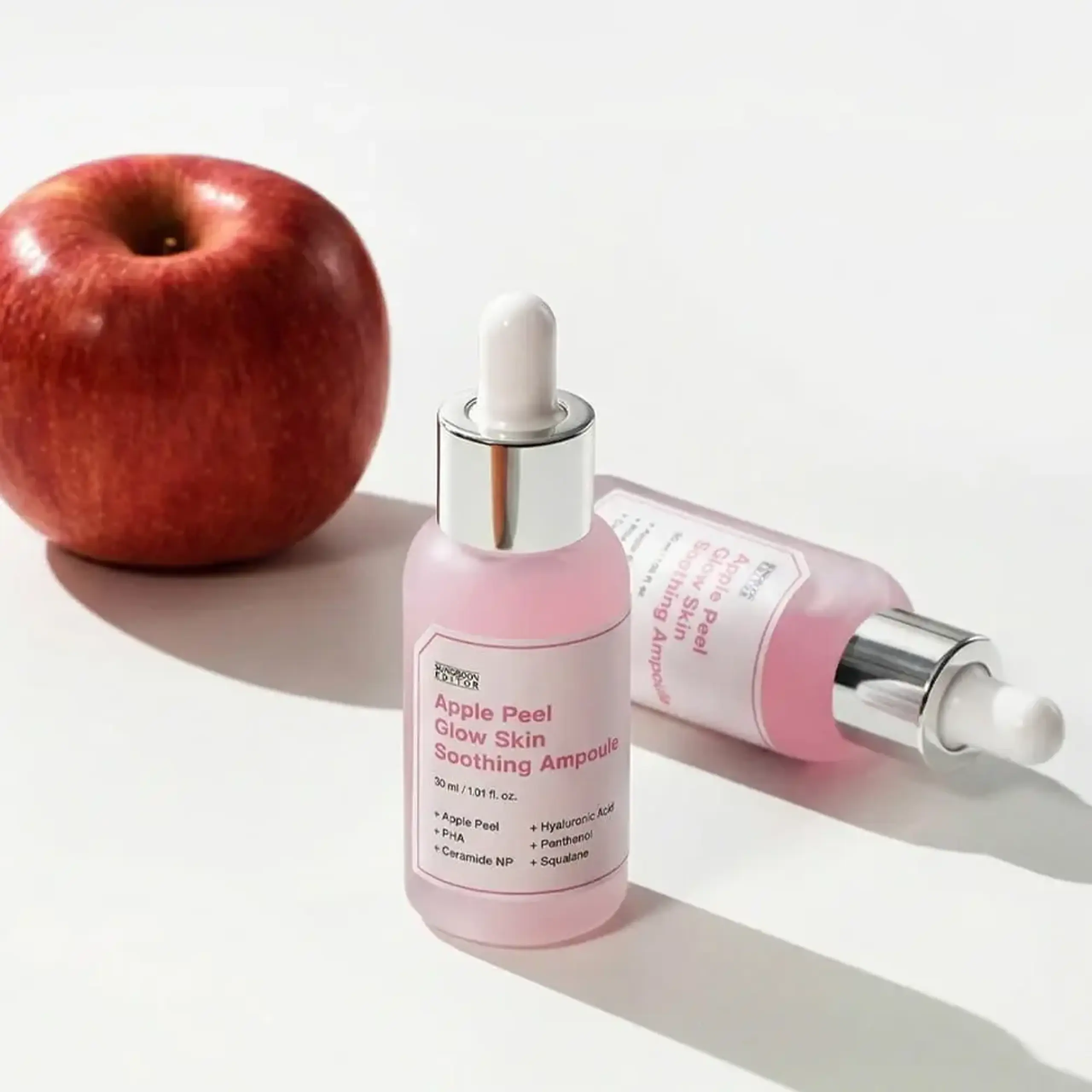 Fiolă calmantă și hidratantă Sungboon Editor Apple Peel Glow Skin Soothing Ampoule 30 ml