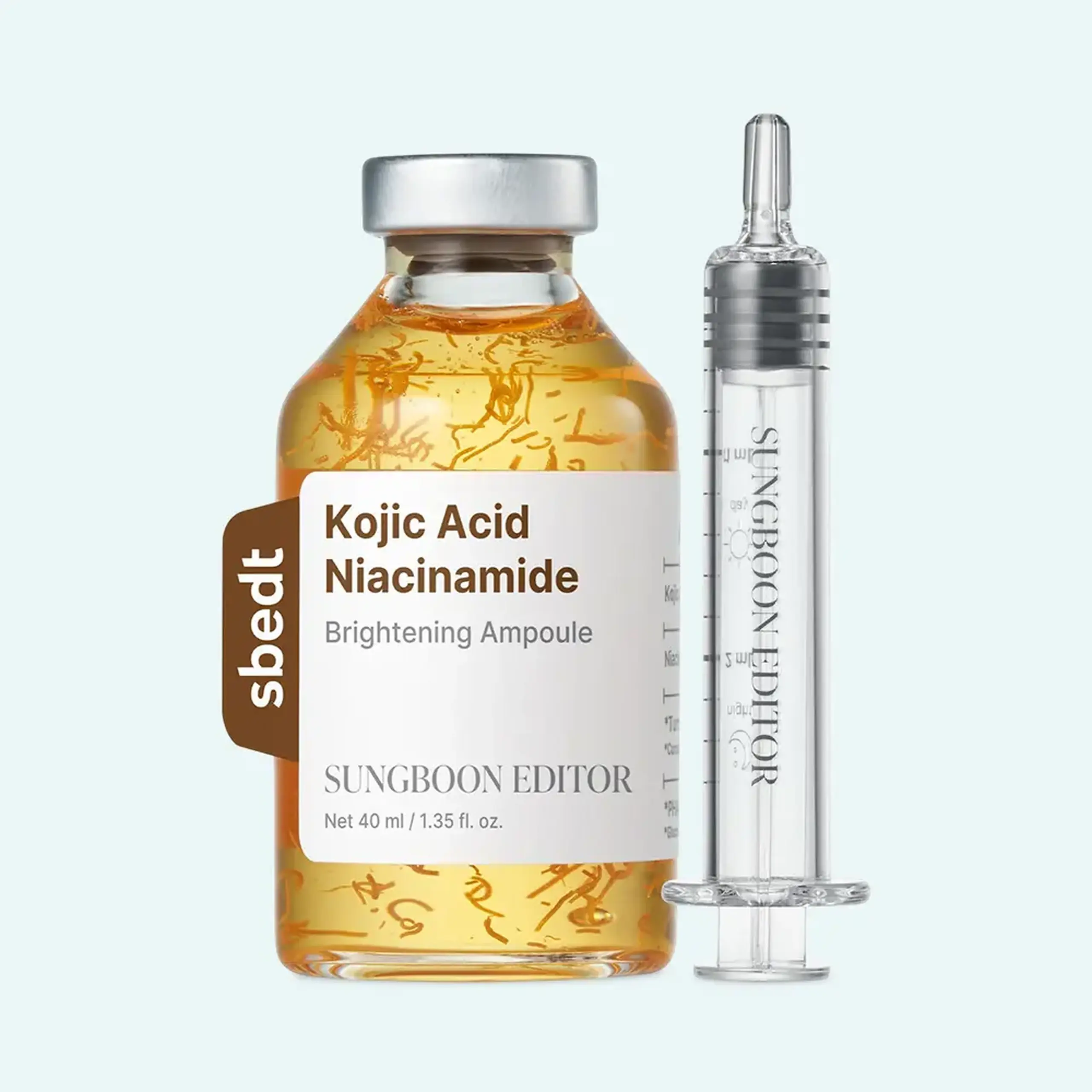 Ser iluminator Sungbon Editor Kojic Acid Niacinamide Brightening Ampoule 40ml