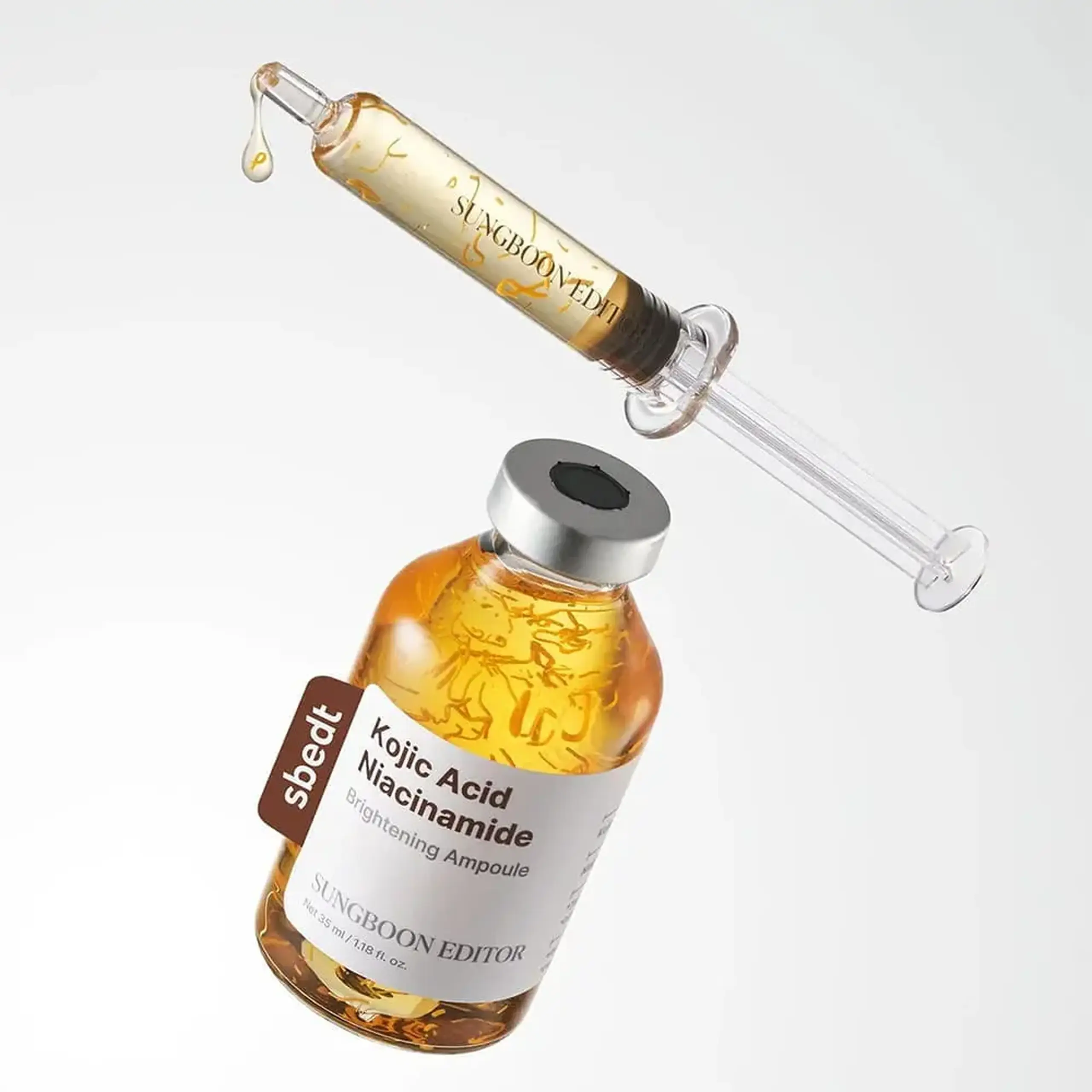Ser iluminator Sungbon Editor Kojic Acid Niacinamide Brightening Ampoule 40ml