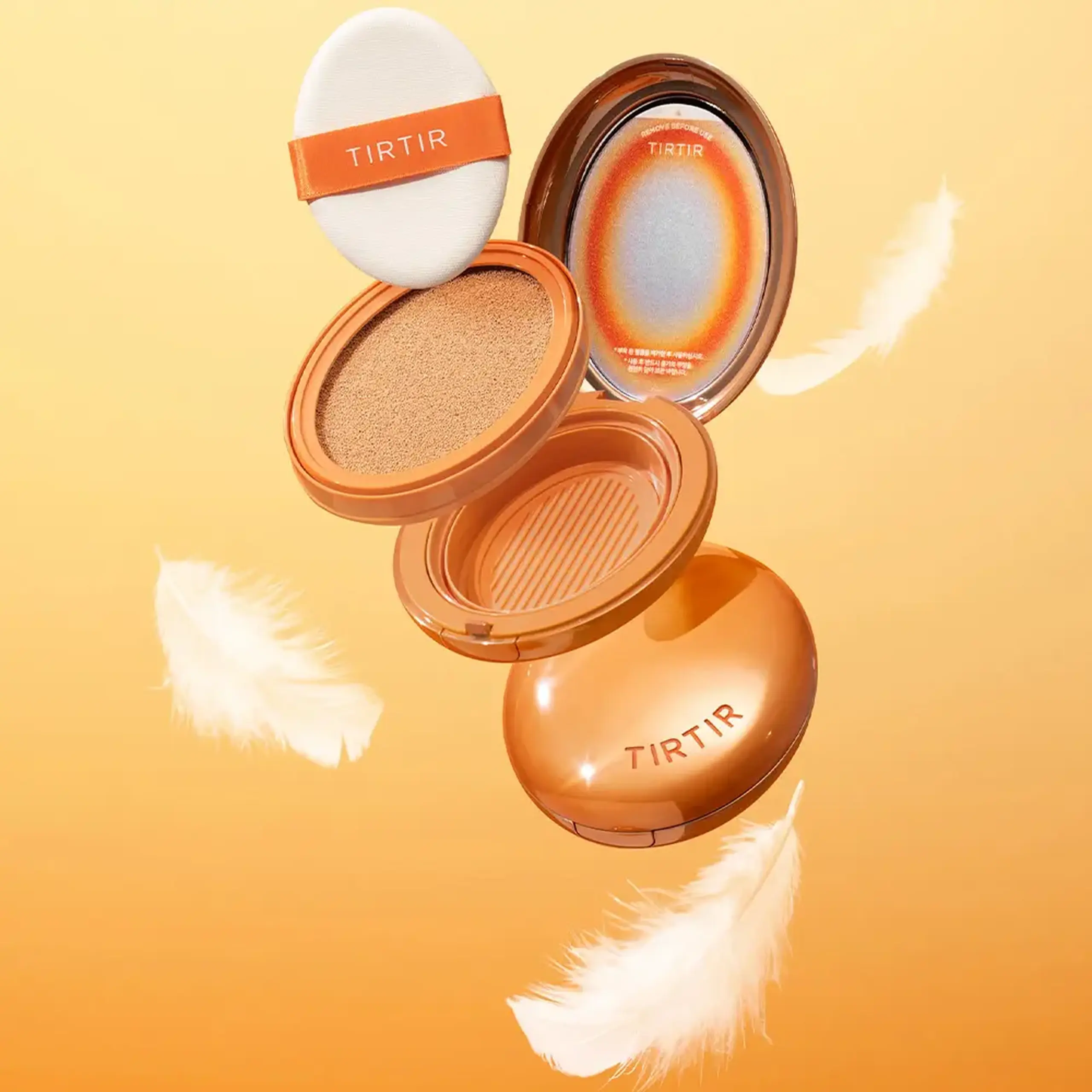 Cushion cu finisaj semi-mat TIRTIR Mask Fit AI Filter Cushion 17N VANILLA 18g