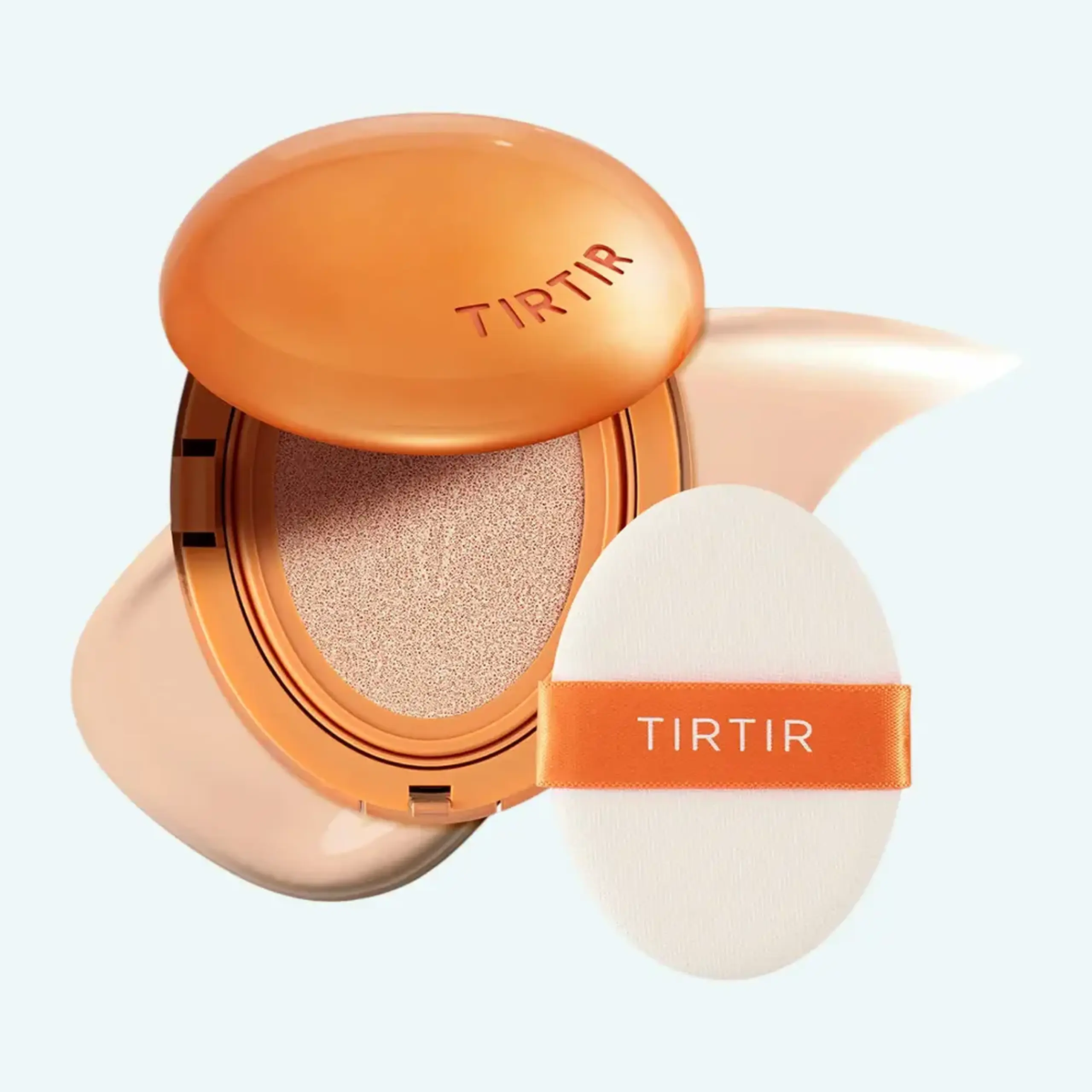 Cushion semi-mat TIRTIR Mask Fit AI Filter Cushion 21C COOL IVORY 18g
