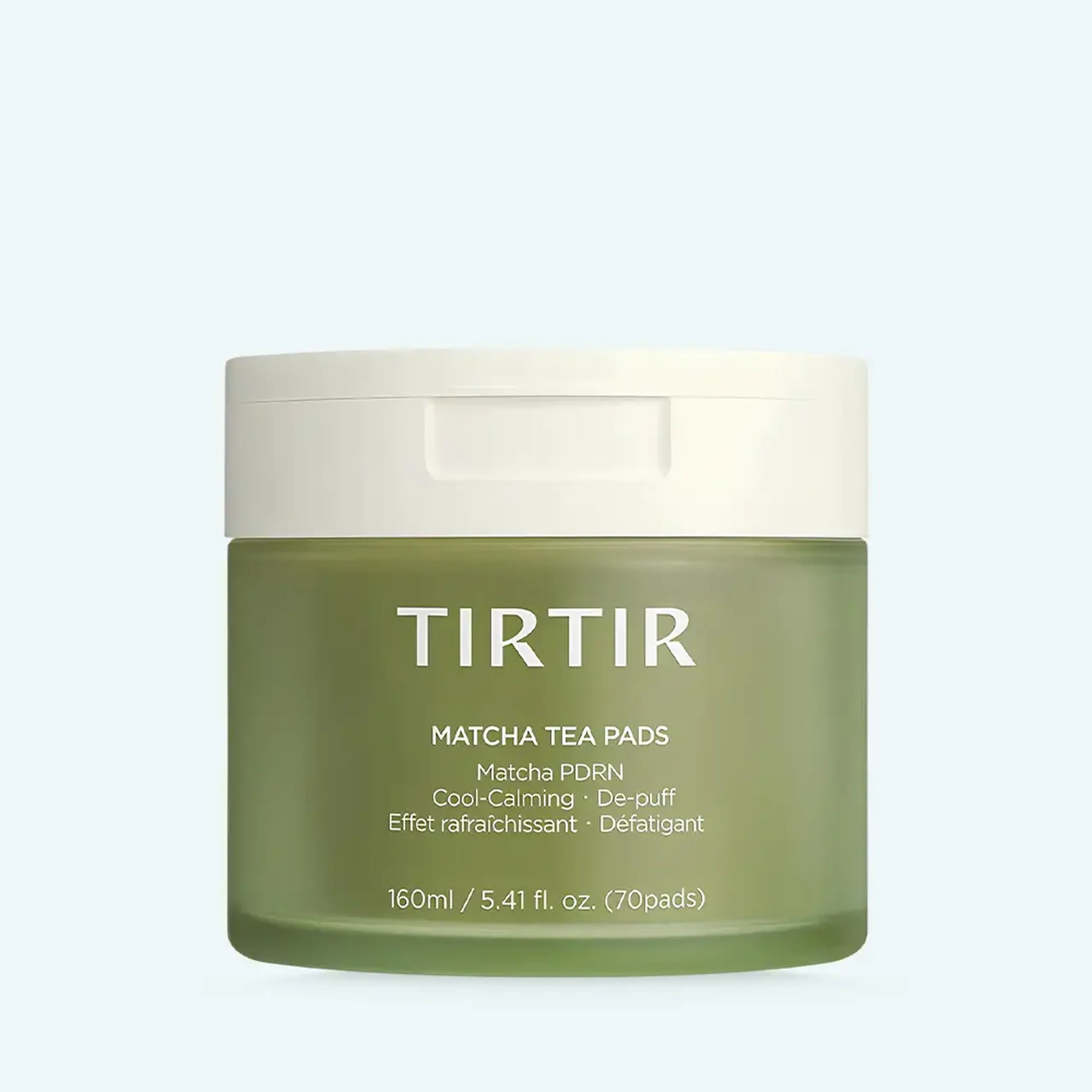 Paduri hidratante TIRTIR Matcha Tea Pads 70 pcs
