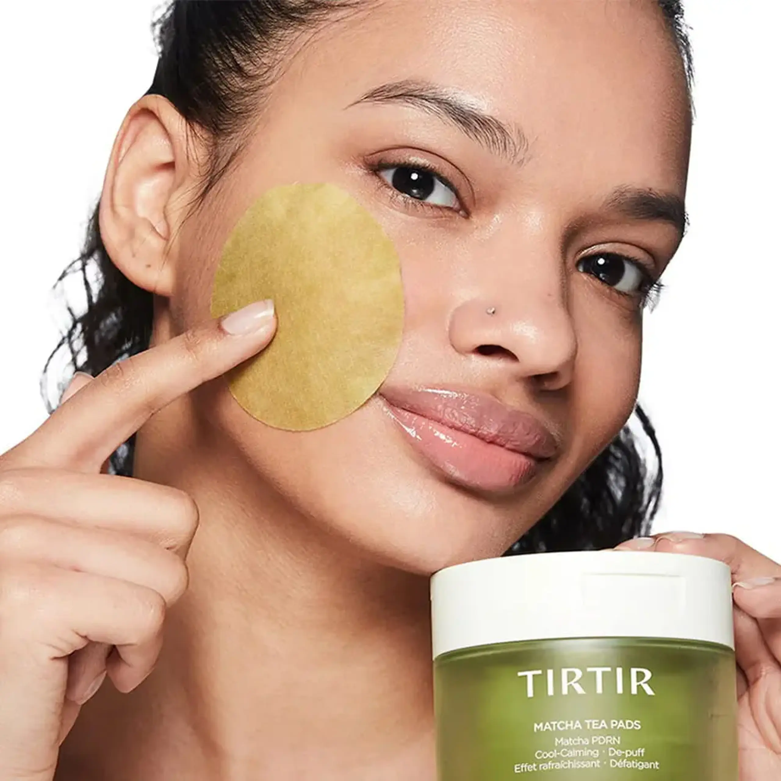 Paduri hidratante TIRTIR Matcha Tea Pads 70 pcs