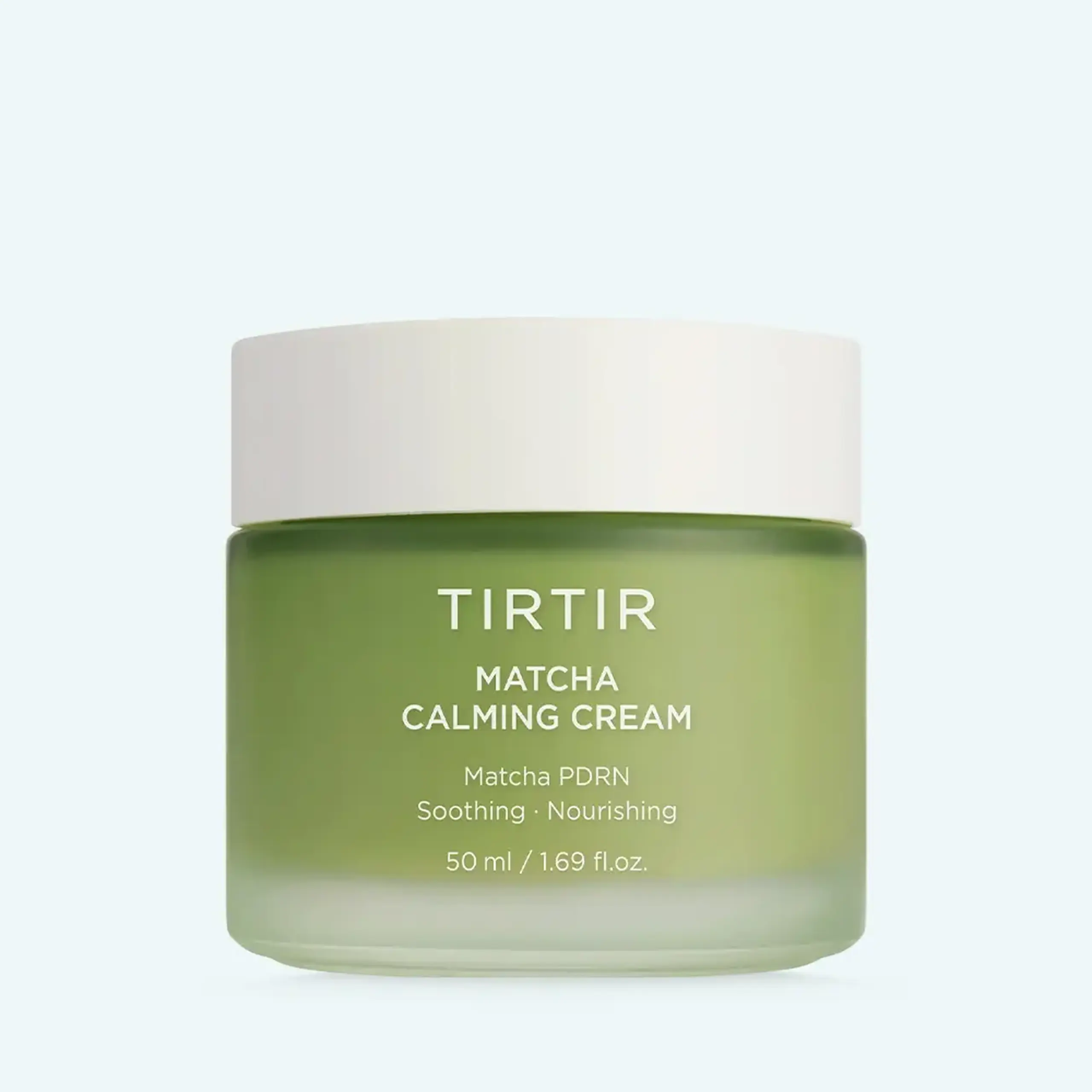 Cremă calmantă cu matcha, PDRN TIRTIR Matcha Calming Cream 50 ml