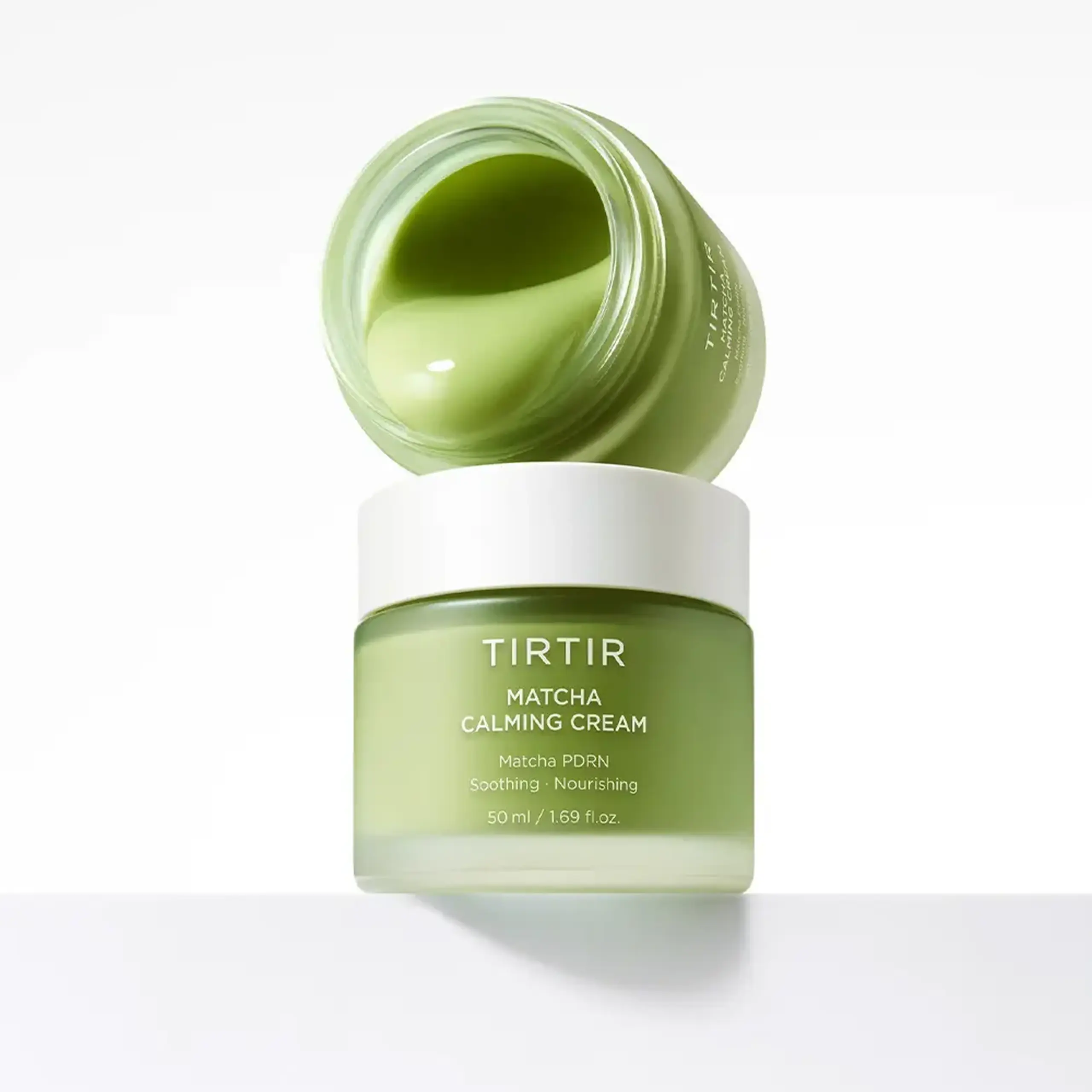 Cremă calmantă cu matcha, PDRN TIRTIR Matcha Calming Cream 50 ml