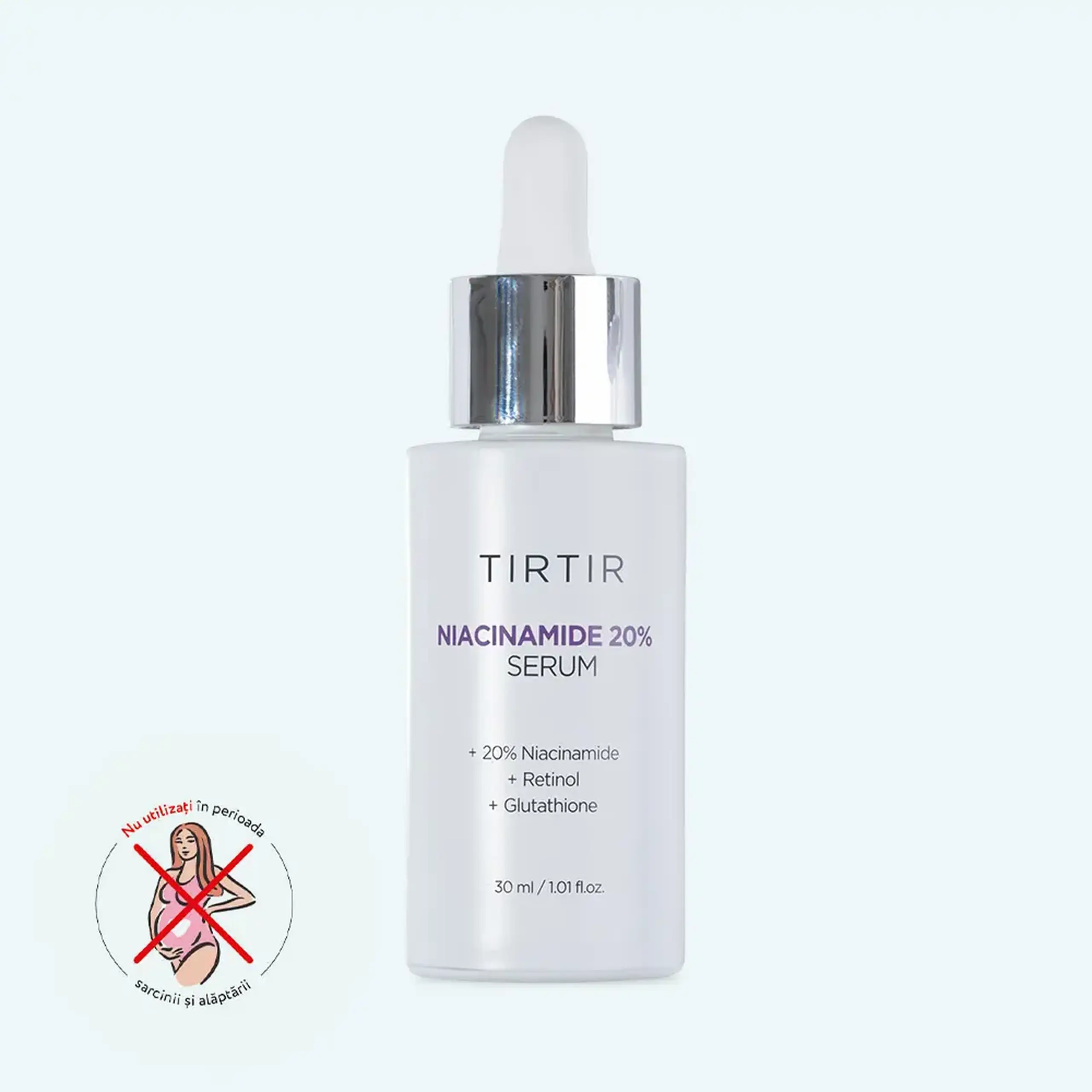 Ser concentrat cu 20% niacinamide TIRTIR Niacinamide 20% Serum 30 ml