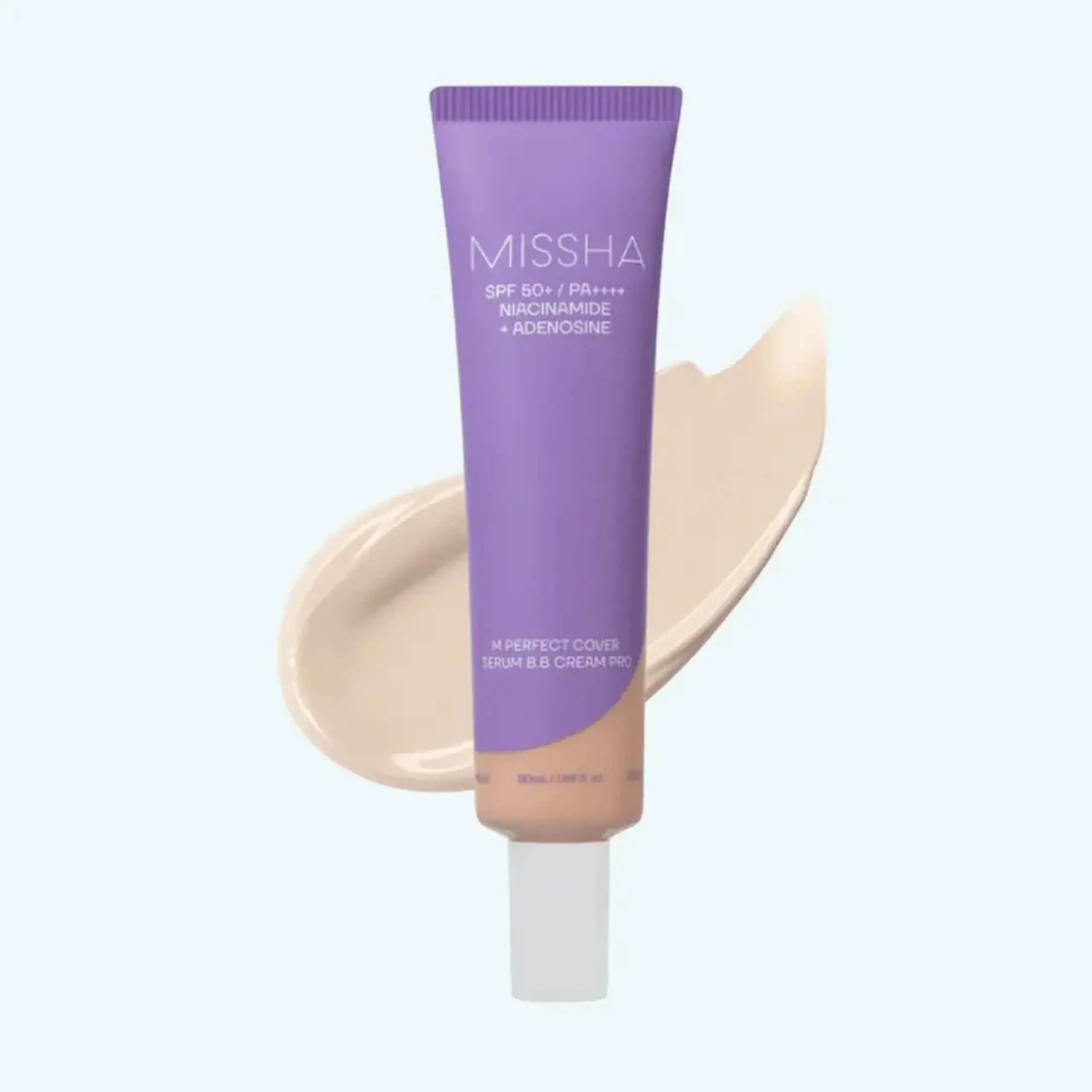 BB cream cu efect de serum Missha Perfect Cover Serum BB Cream PRO 21 50ml