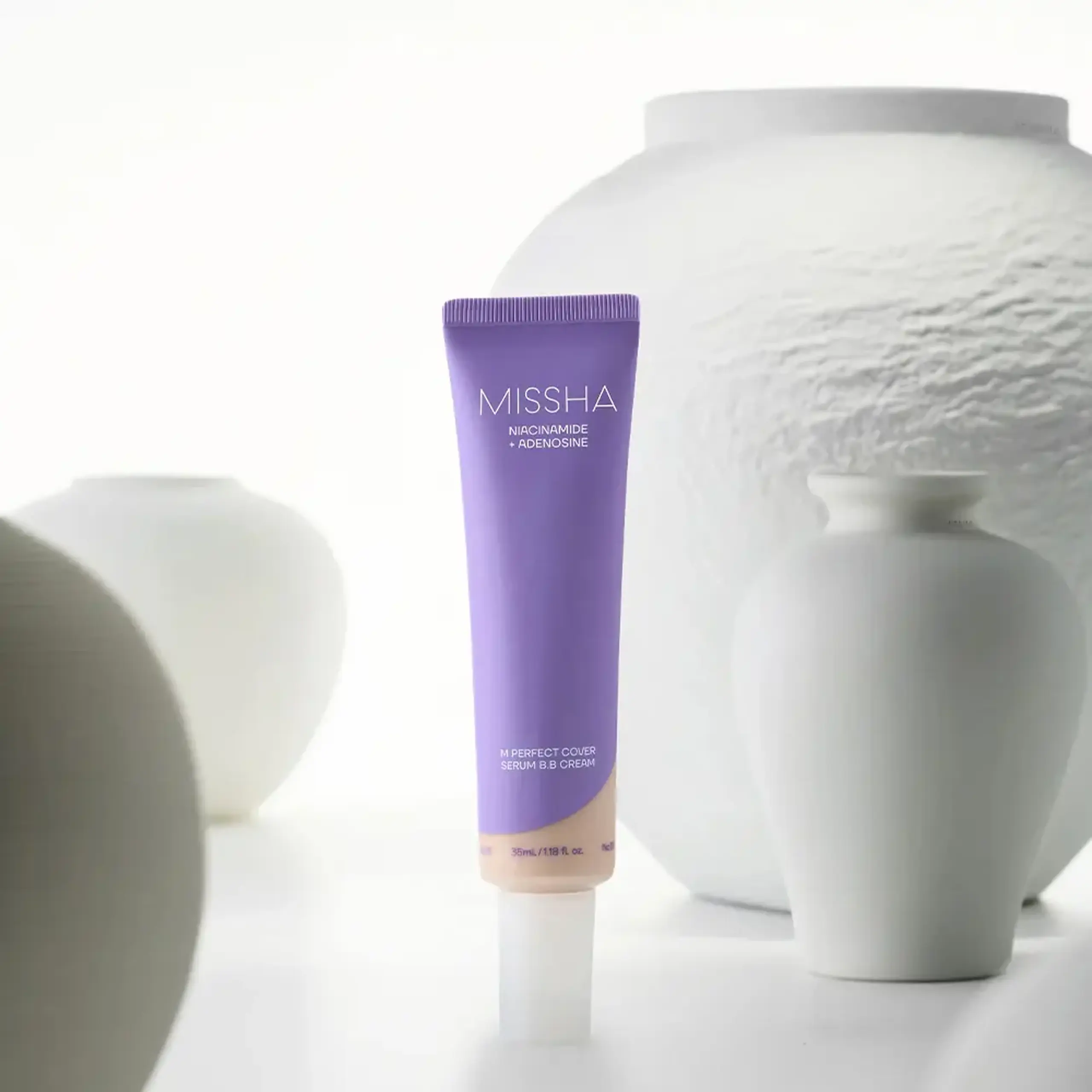 BB cream cu efect de serum Missha Perfect Cover Serum BB Cream PRO 21 50ml