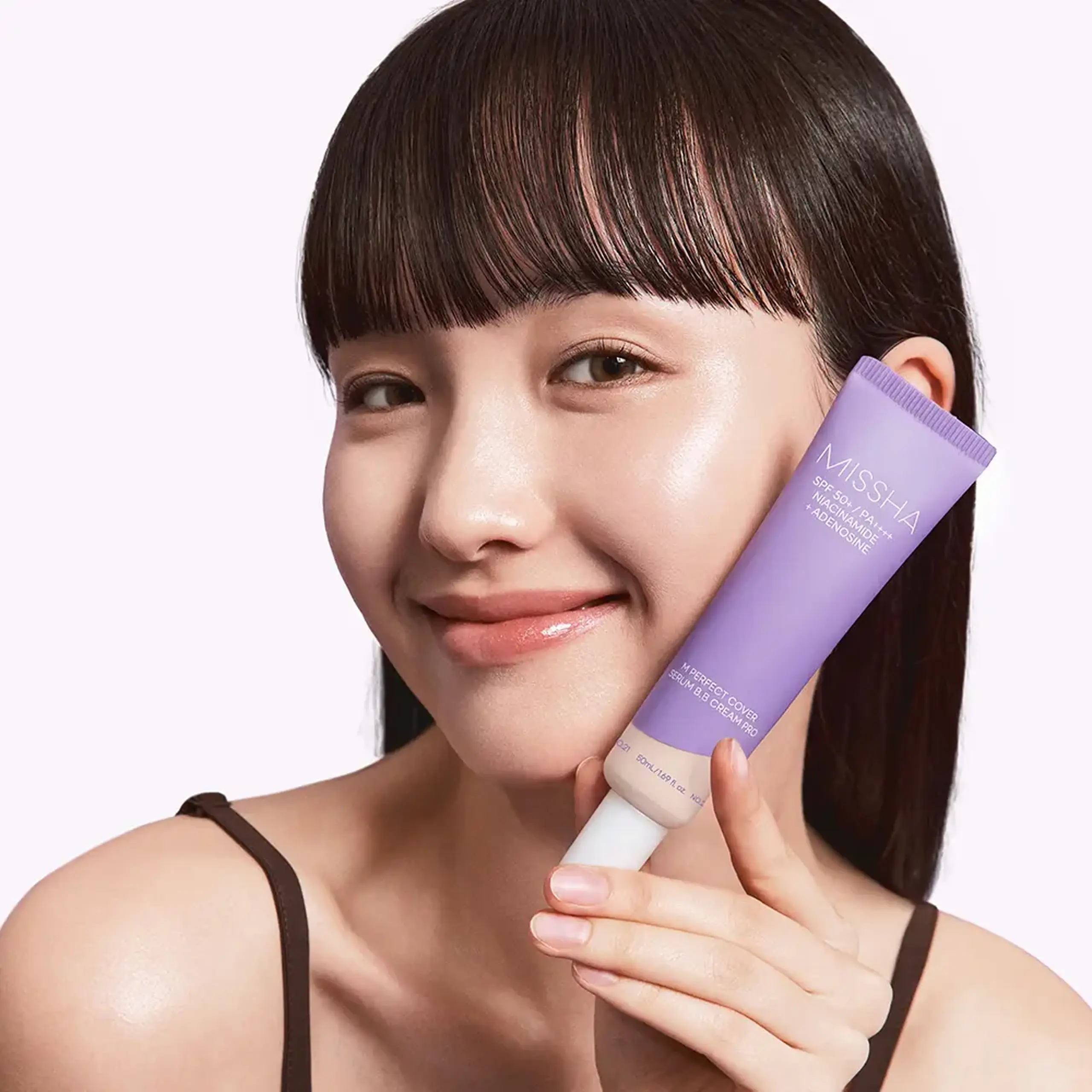 BB cream cu efect de serum Missha Perfect Cover Serum BB Cream PRO 21 50ml