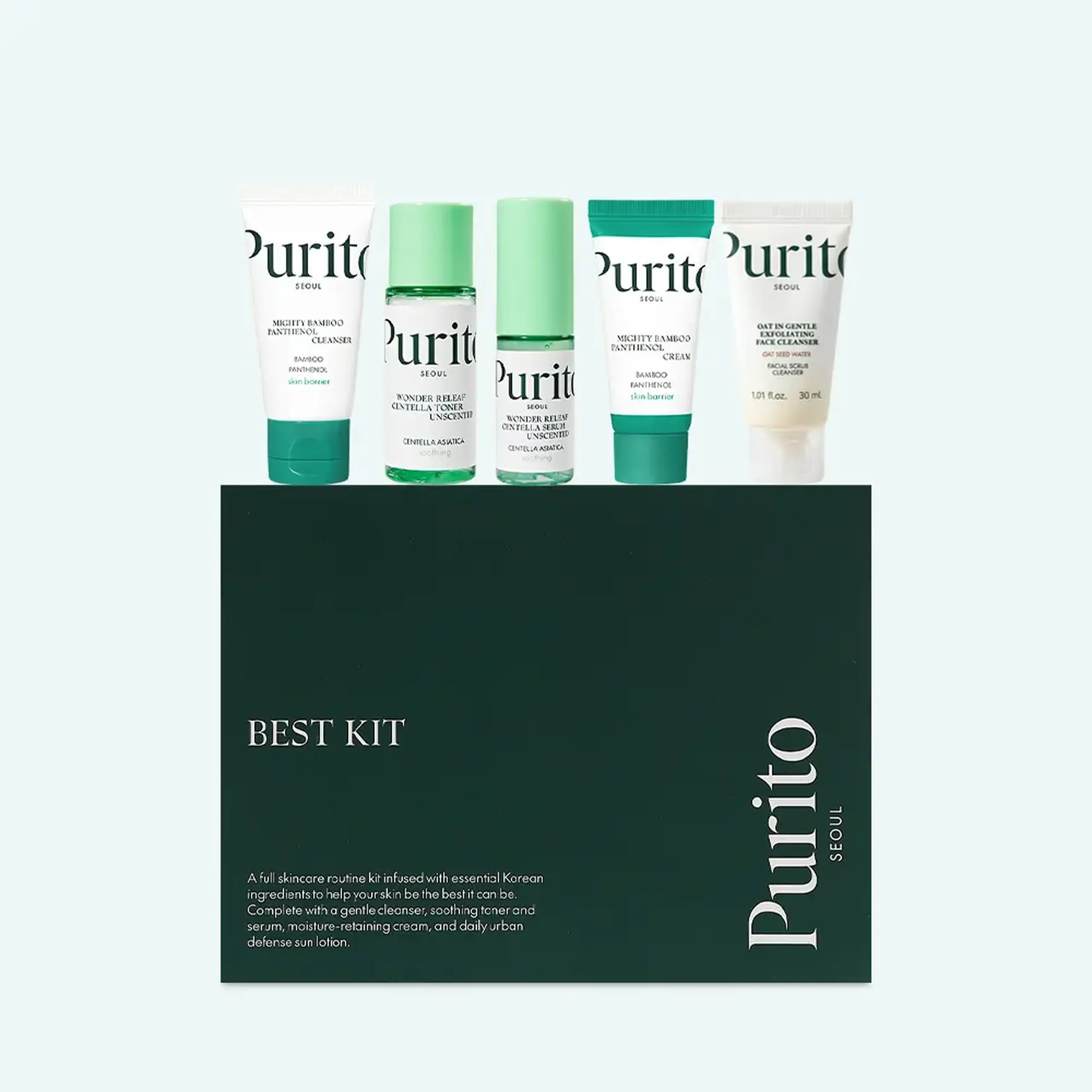 Set pentru călătorii PURITO SEOUL BEST KIT