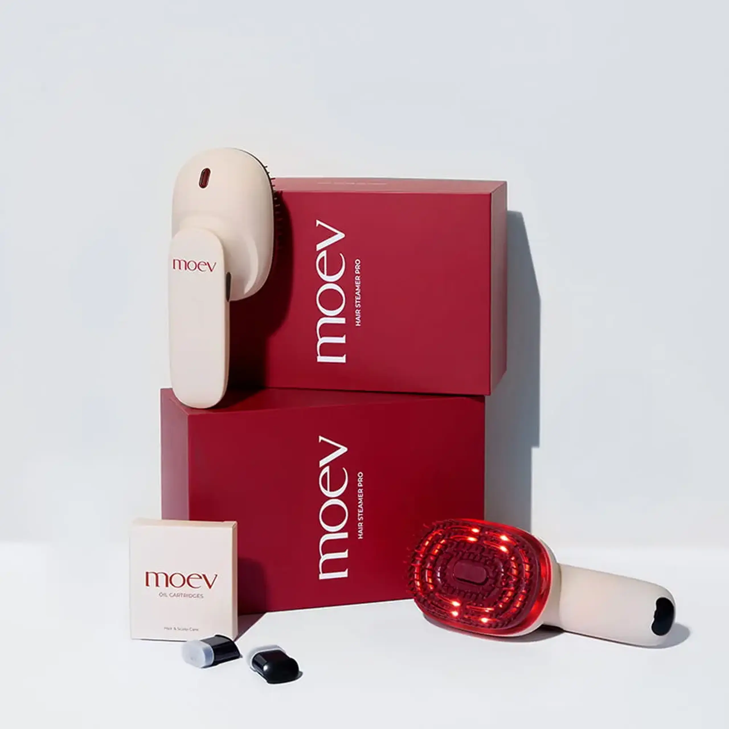 Dispozitiv portabil pentru îngrijirea părului și a scalpului MOEV HAIR STEAMER PRO