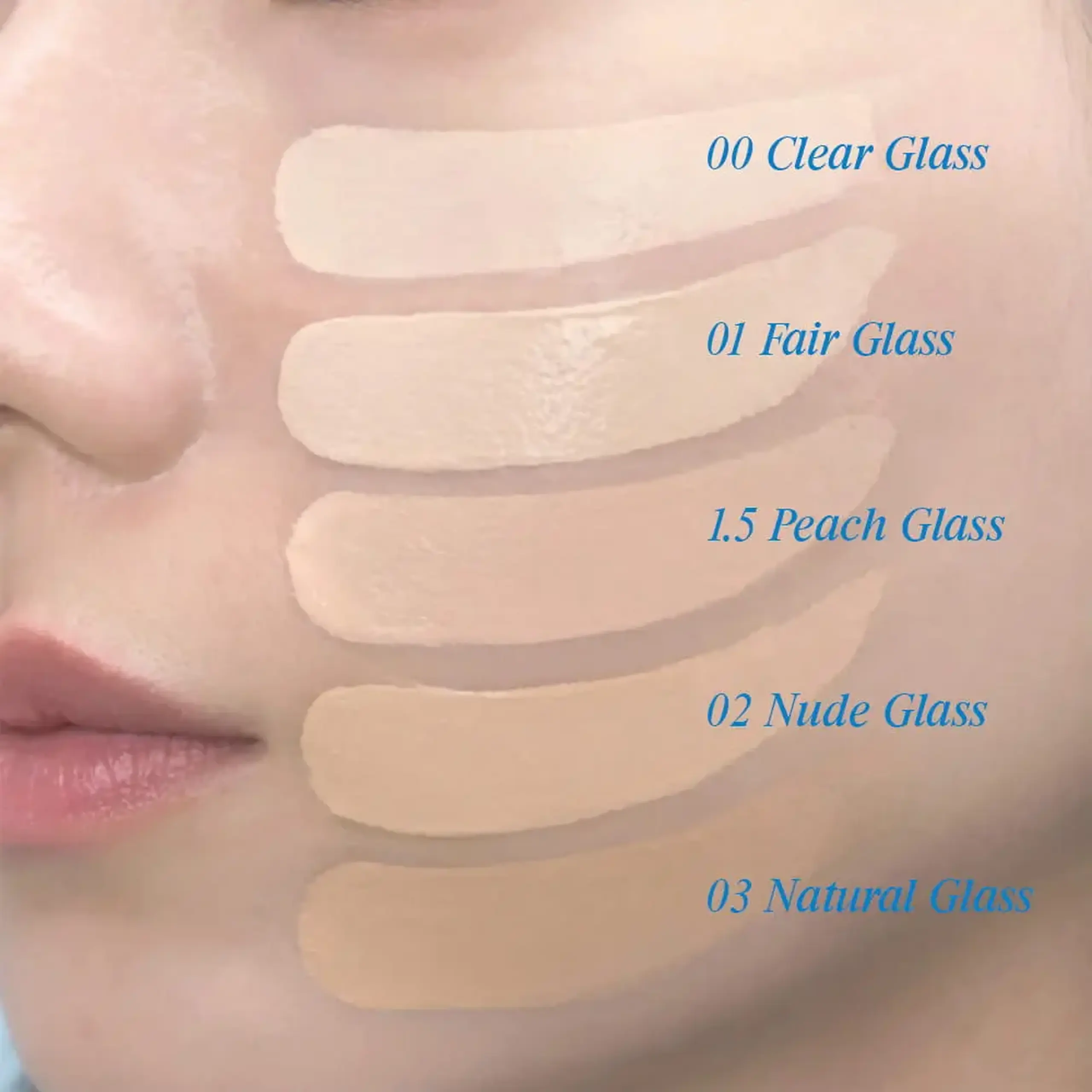 Cushion cu finish glass skin SPF50+ PA+++ FWEE Cushion Glass 0,3 Natural 13 gr