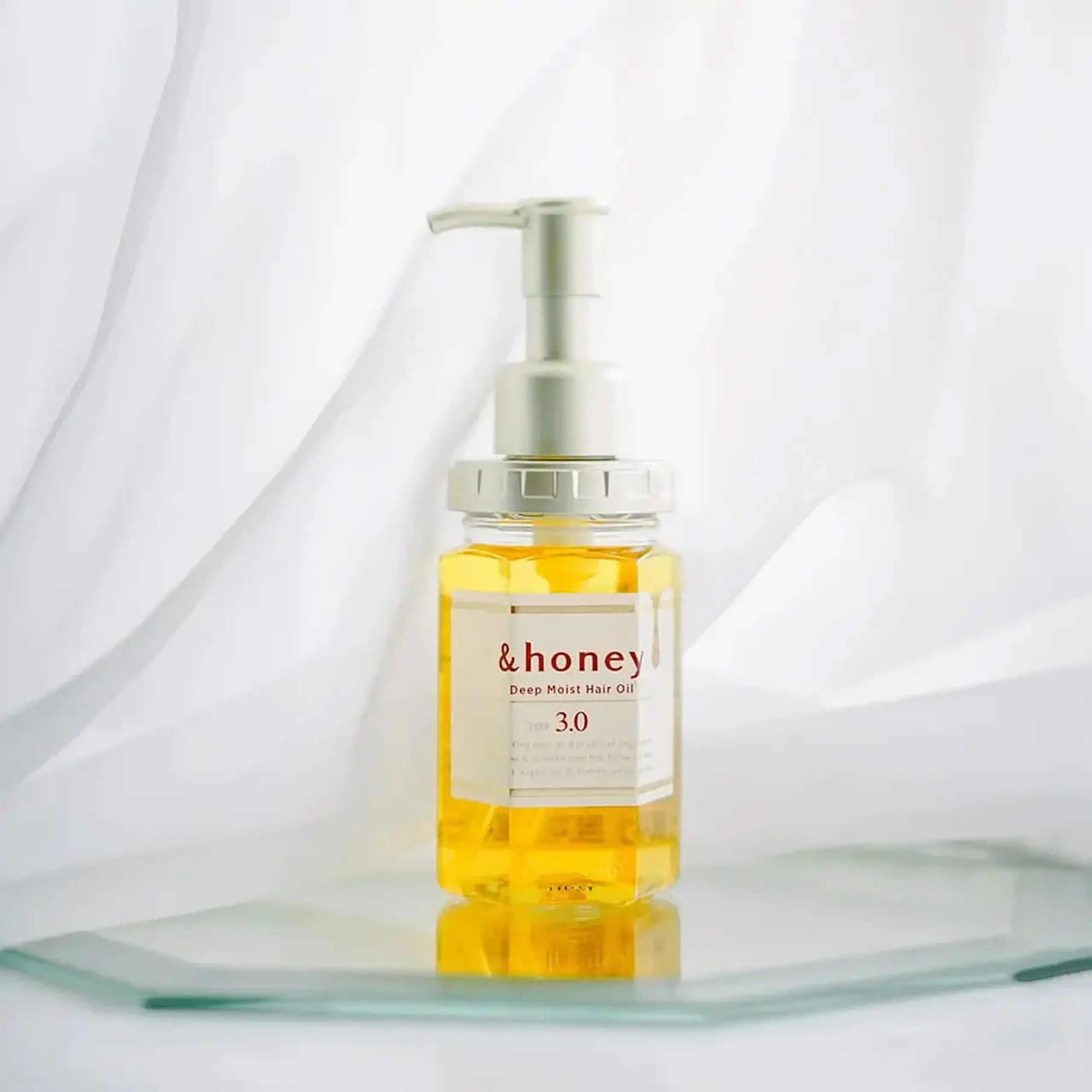 Ulei leave-in hidratant cu miere și ulei de argan ViCREA &amp;honey Deep Moist Hair Oil 3.0 Damask Rose Honey 100 ml