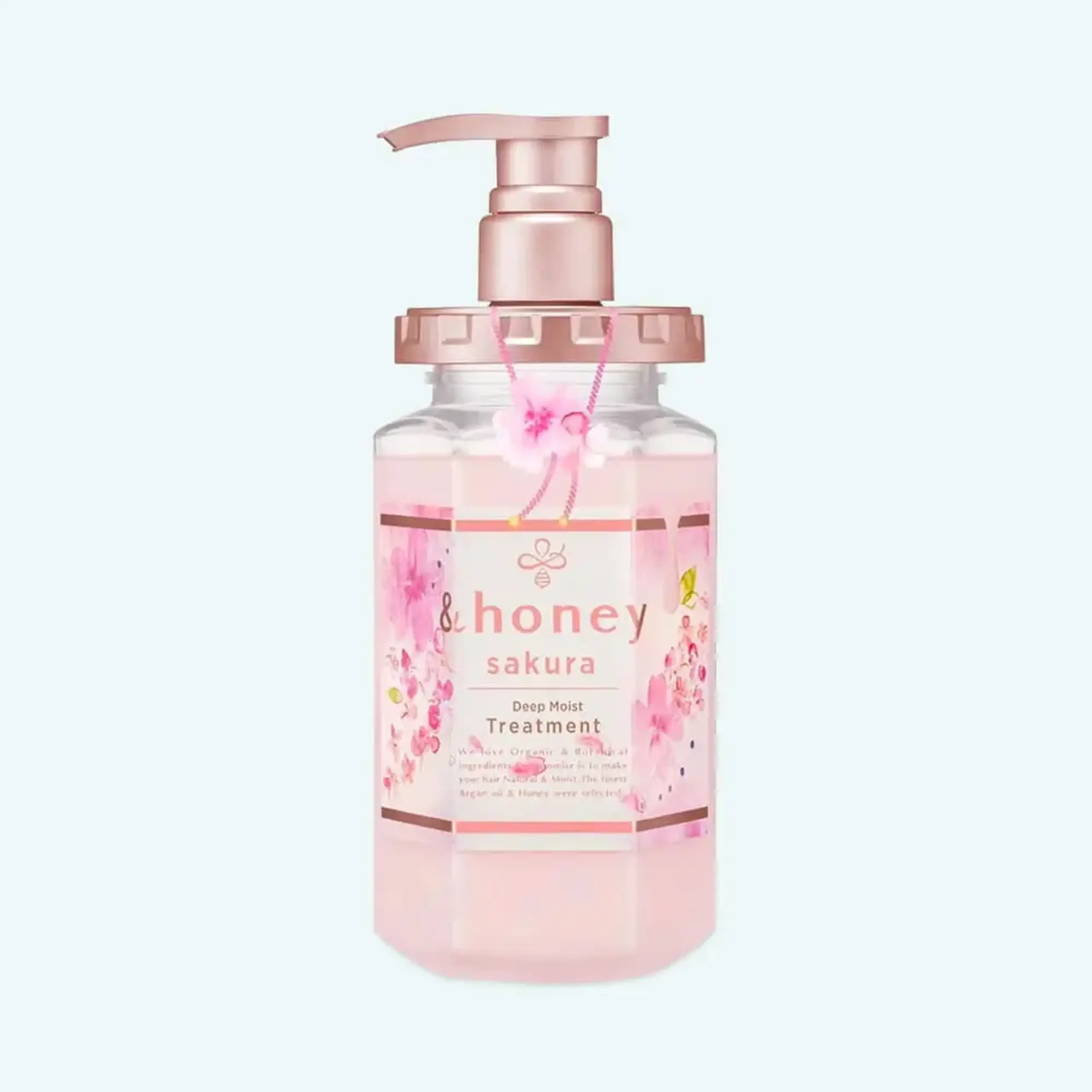 Mască-îngrijire hidratantă cu miere și parfum de sakura Vicrea &honey Deep Moist Sakura Treatment 2.0 445 gr