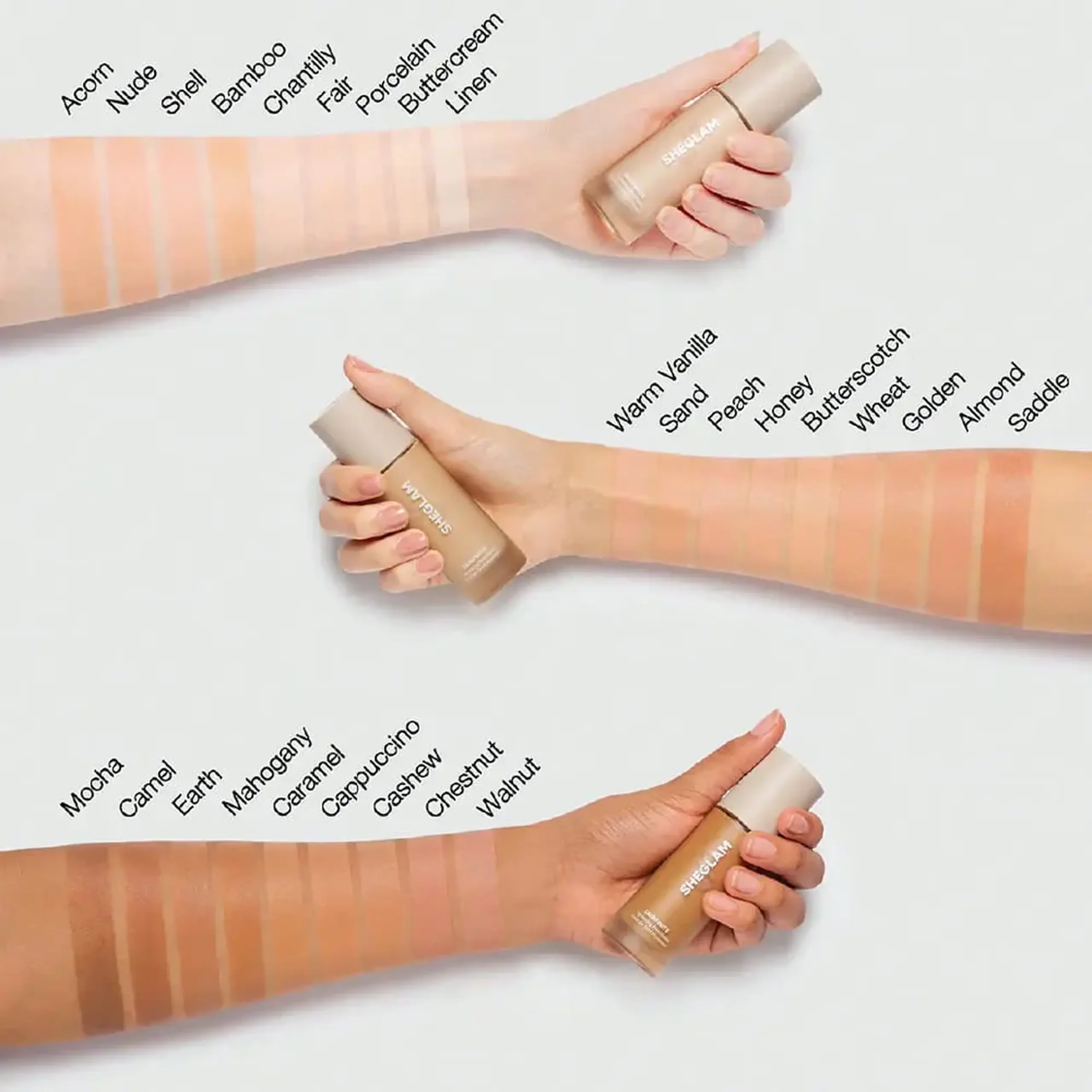 Fond de ten hidratant SHEGLAM Skinfinite Hydrating Foundation – Warm Vanilla 30 ml