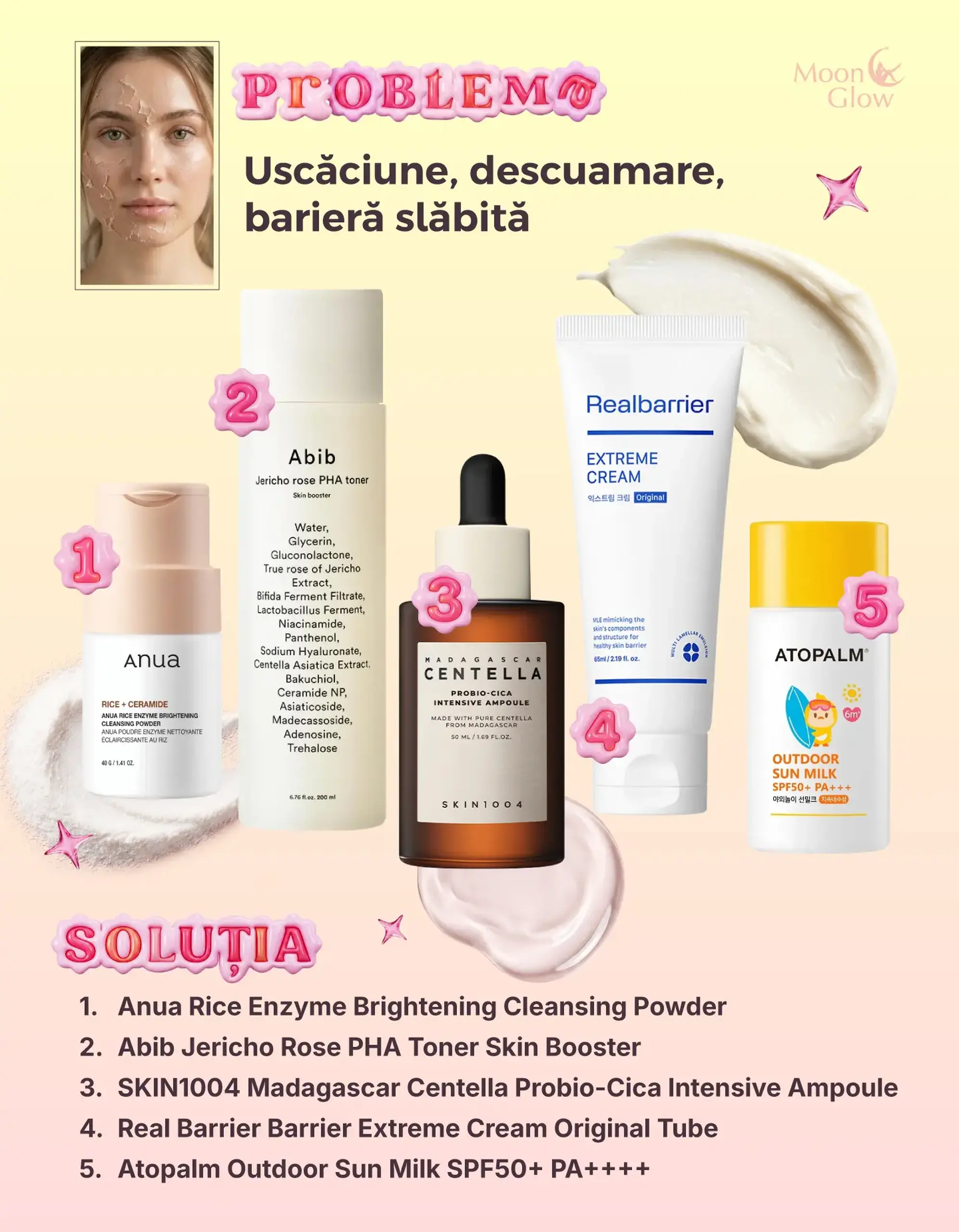 Uscăciune, descuamare