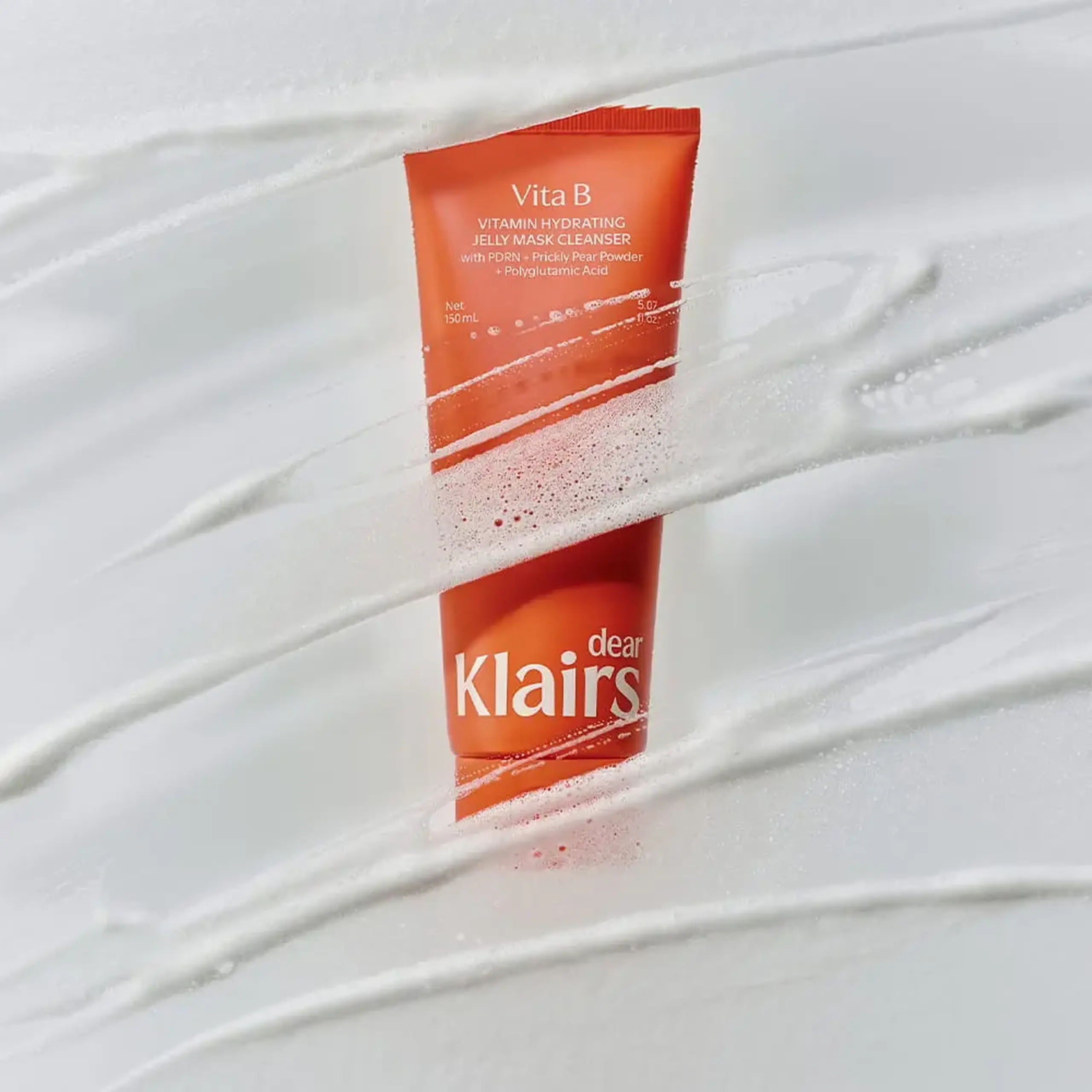 Gel de curățare tip mască cu vitamine Dear, Klairs Vitamin Hydrating Jelly Mask Cleanser – 150 ml