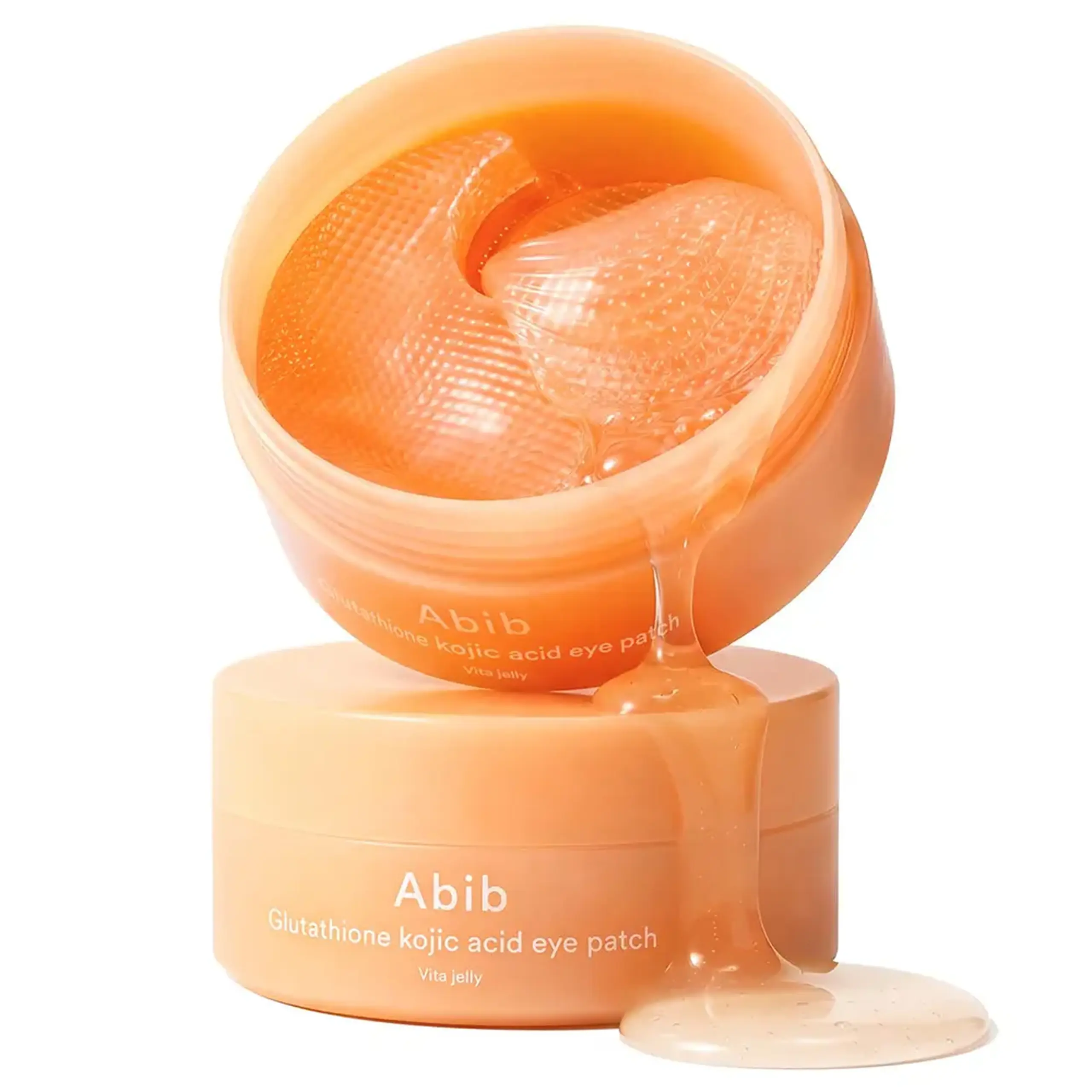 Patch-uri pentru ochi cu glutation și acid kojic Abib Glutathione Kojic Acid Eye Patch Vita Jelly 90gr/60 pcs