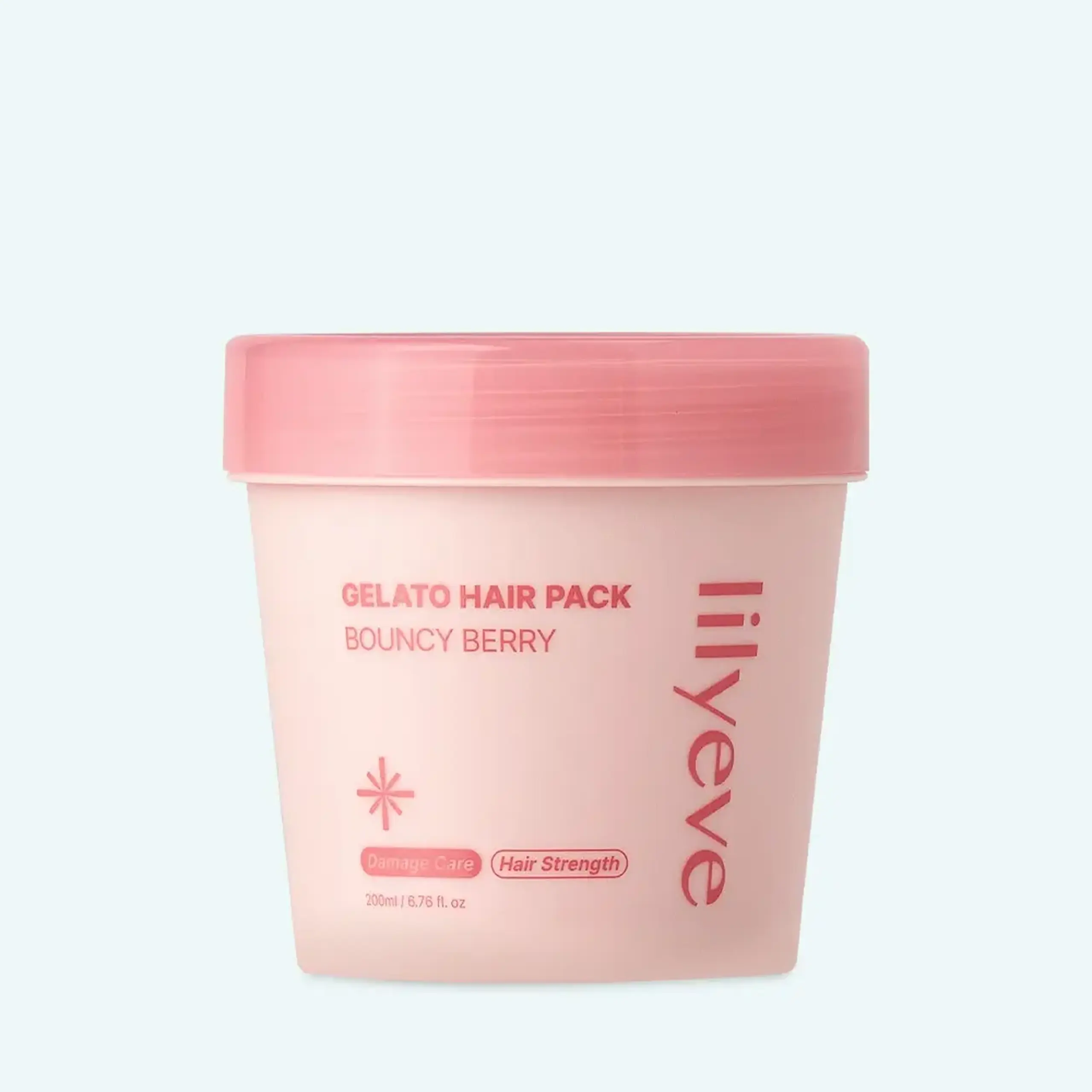 Mască reparatoare pentru păr LILYEVE Repair:TURN GELATO Hair Pack Bouncy Berry – 200 ml