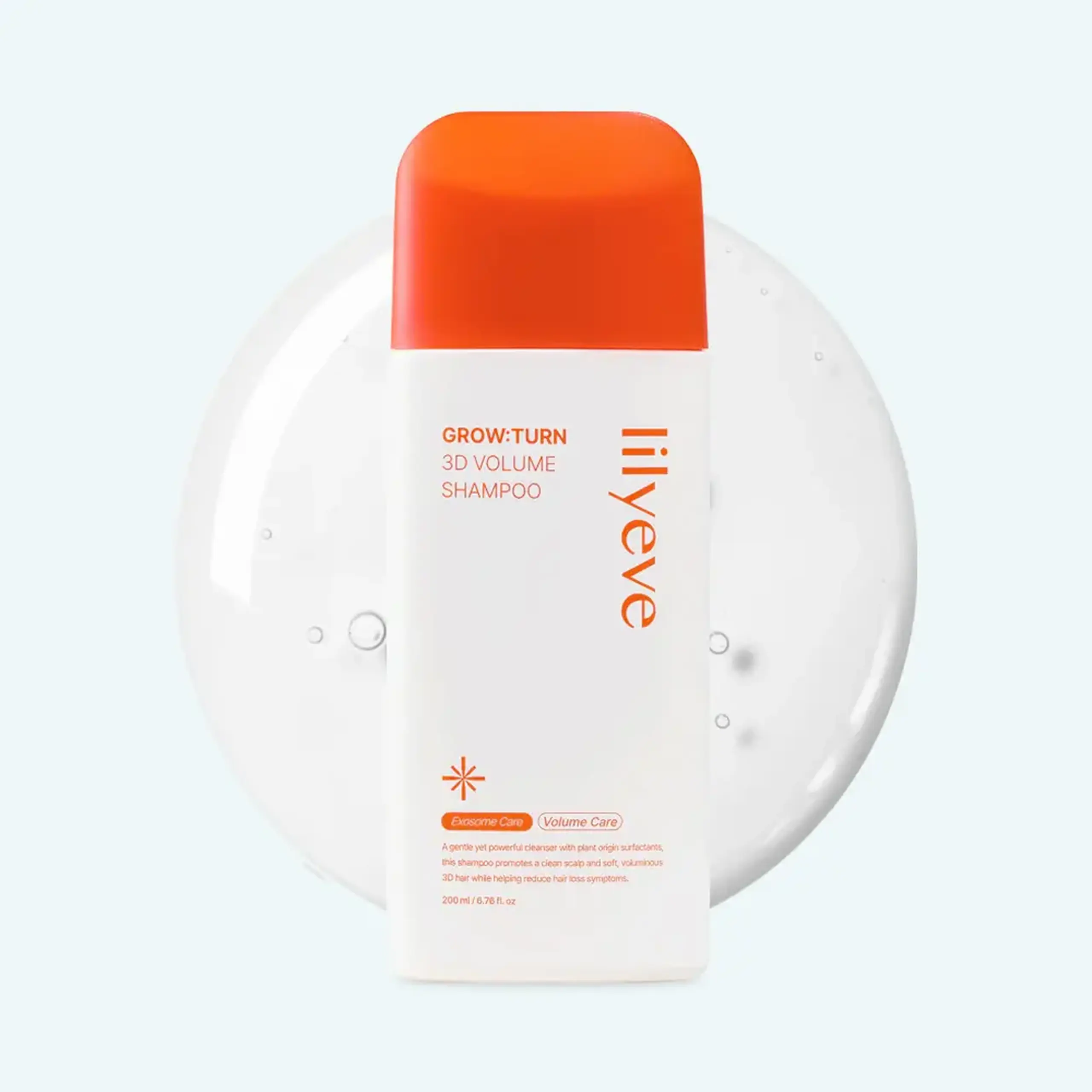 Șampon pentru volum LILYEVE GROW:TURN 3D Volume Shampoo – 200 ml