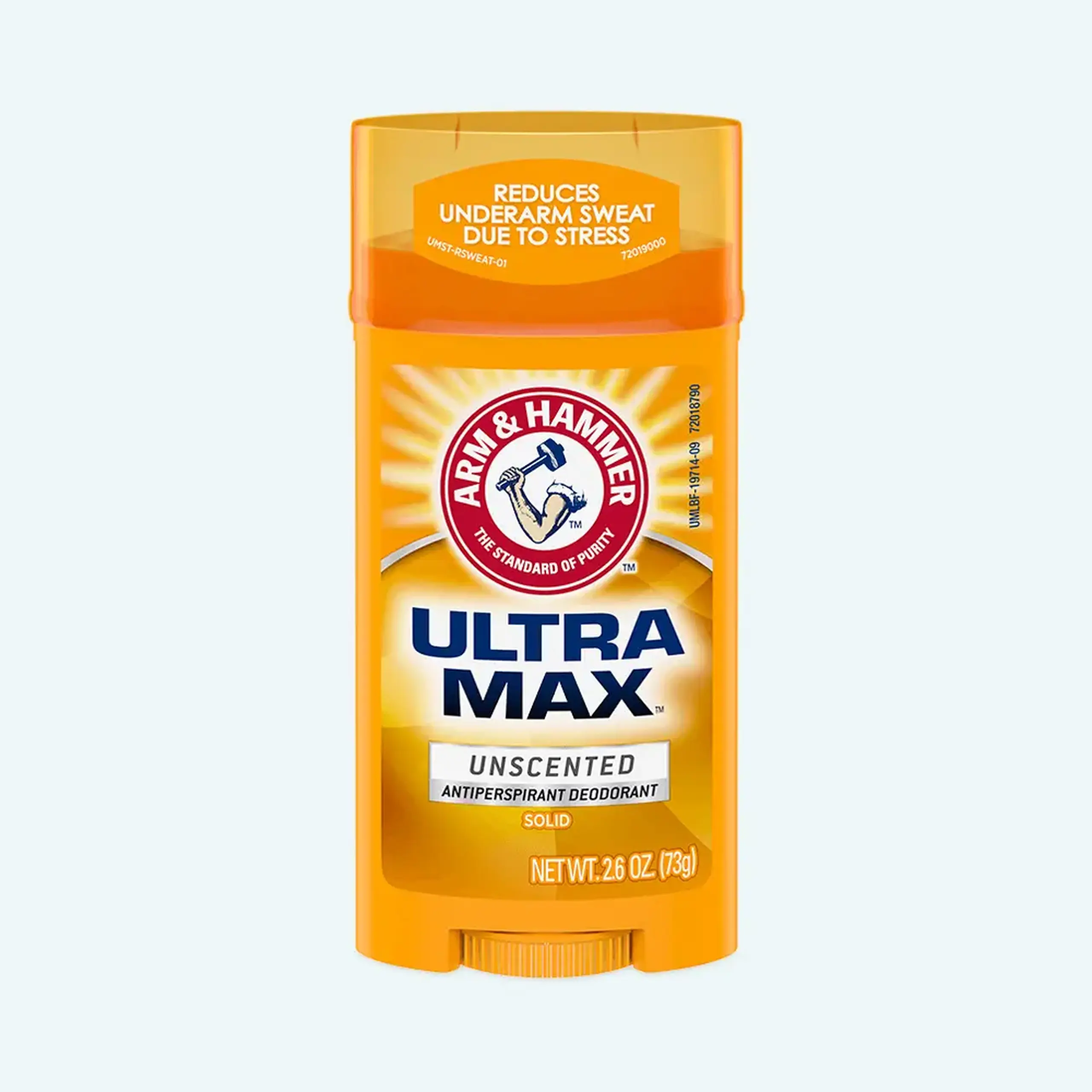 Deodorant solid A&amp;H Ultramax Unscented Wide Stick 73 gr