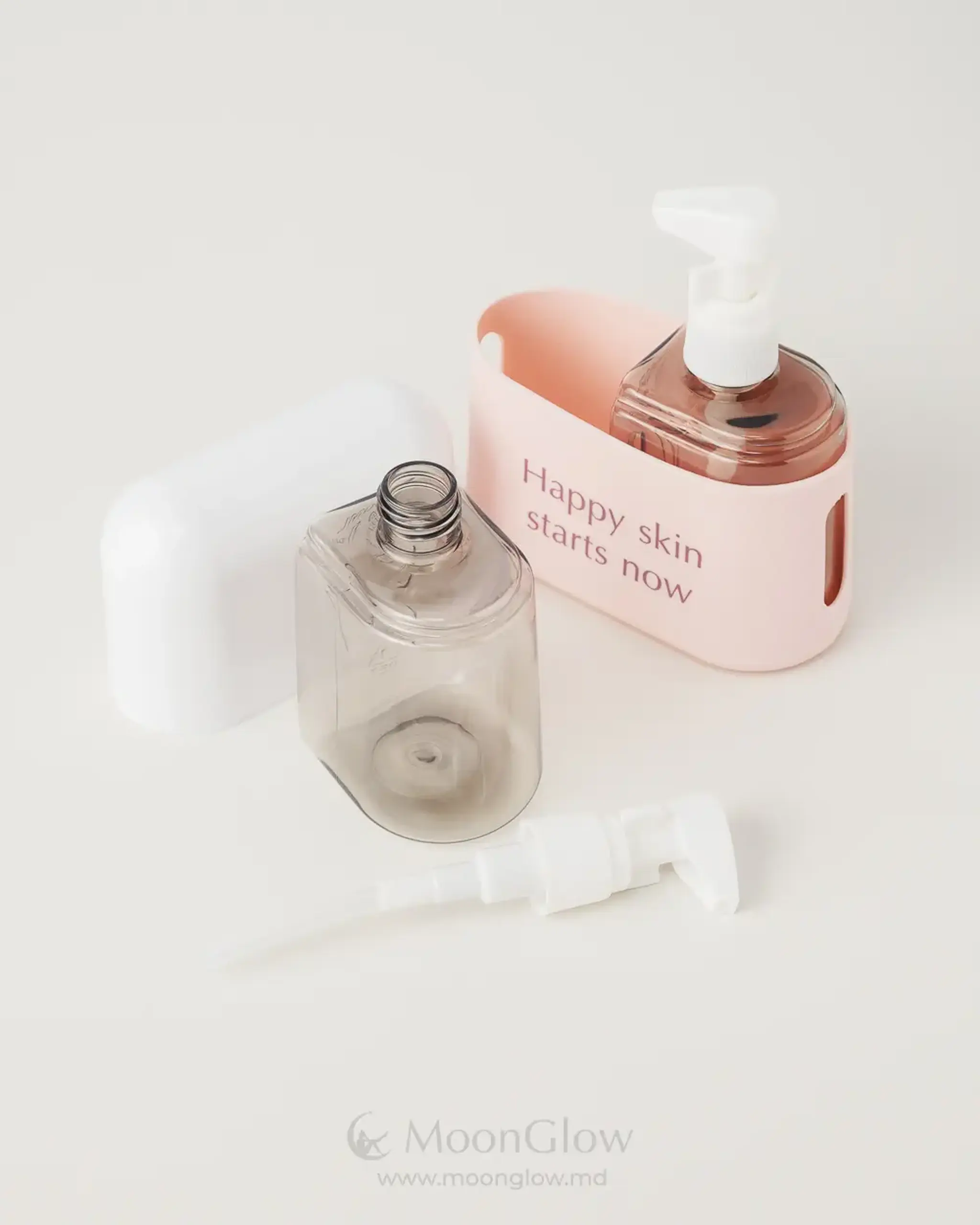 Set pentru călătorii MoonGlow Set travel "Happy skin starts now"