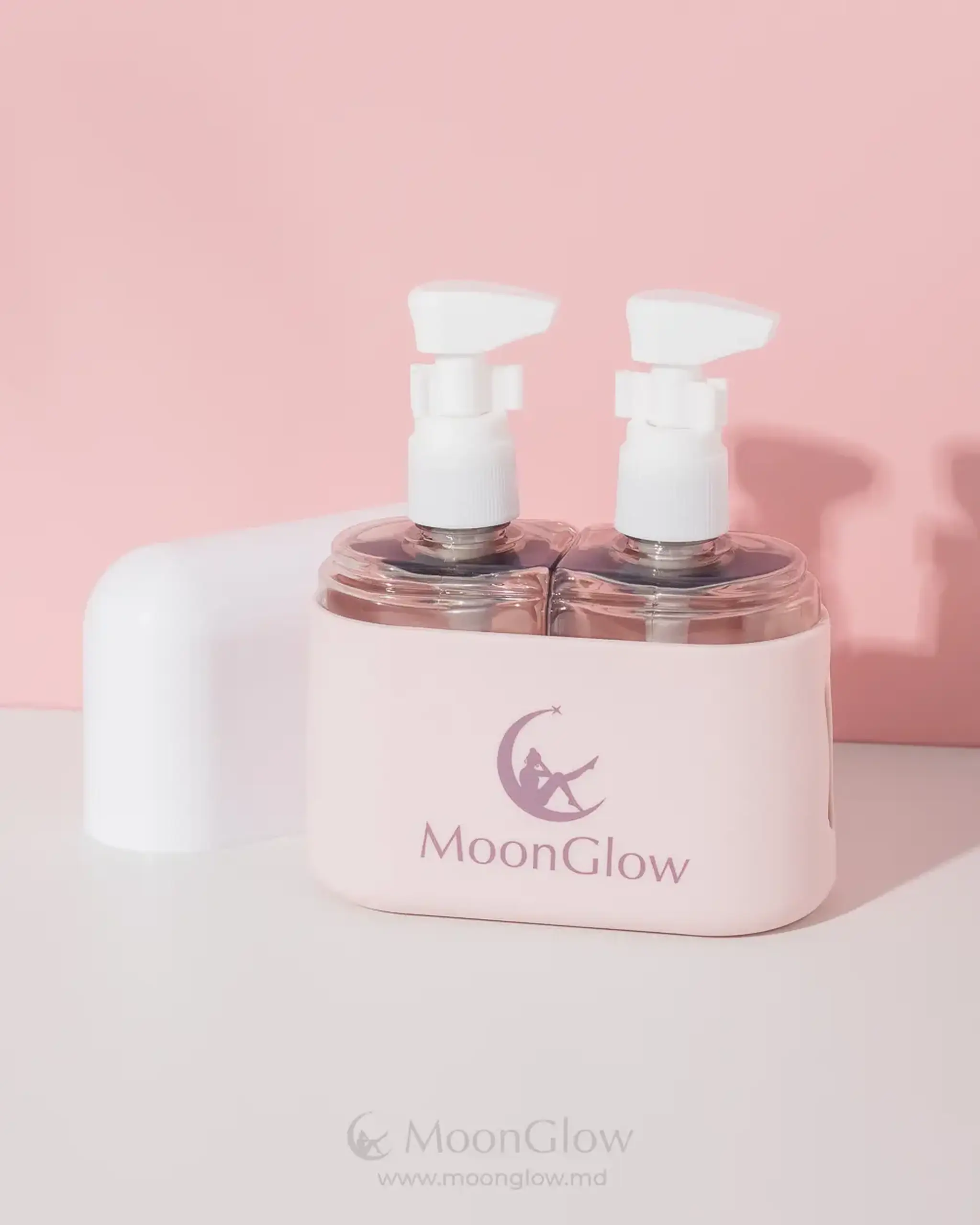 Set pentru călătorii MoonGlow Set travel "Happy skin starts now"