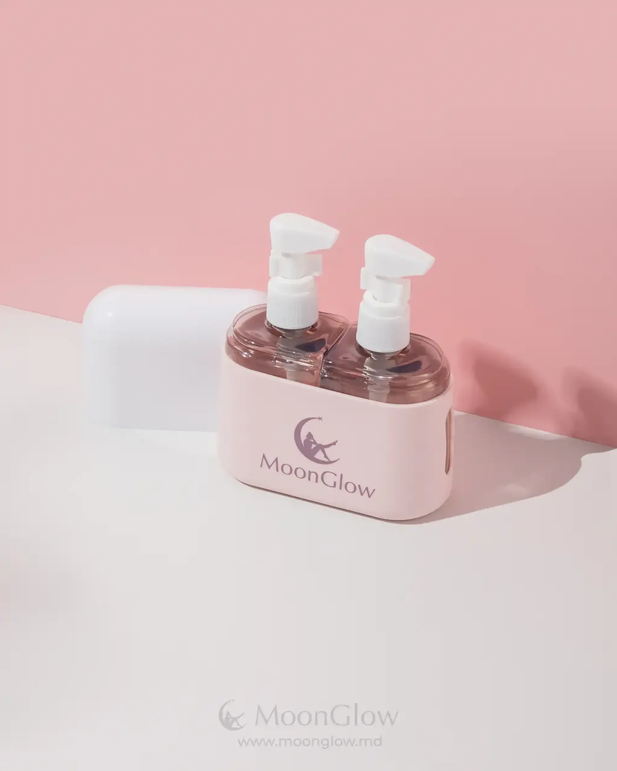 Set pentru călătorii MoonGlow Set travel "Happy skin starts now"