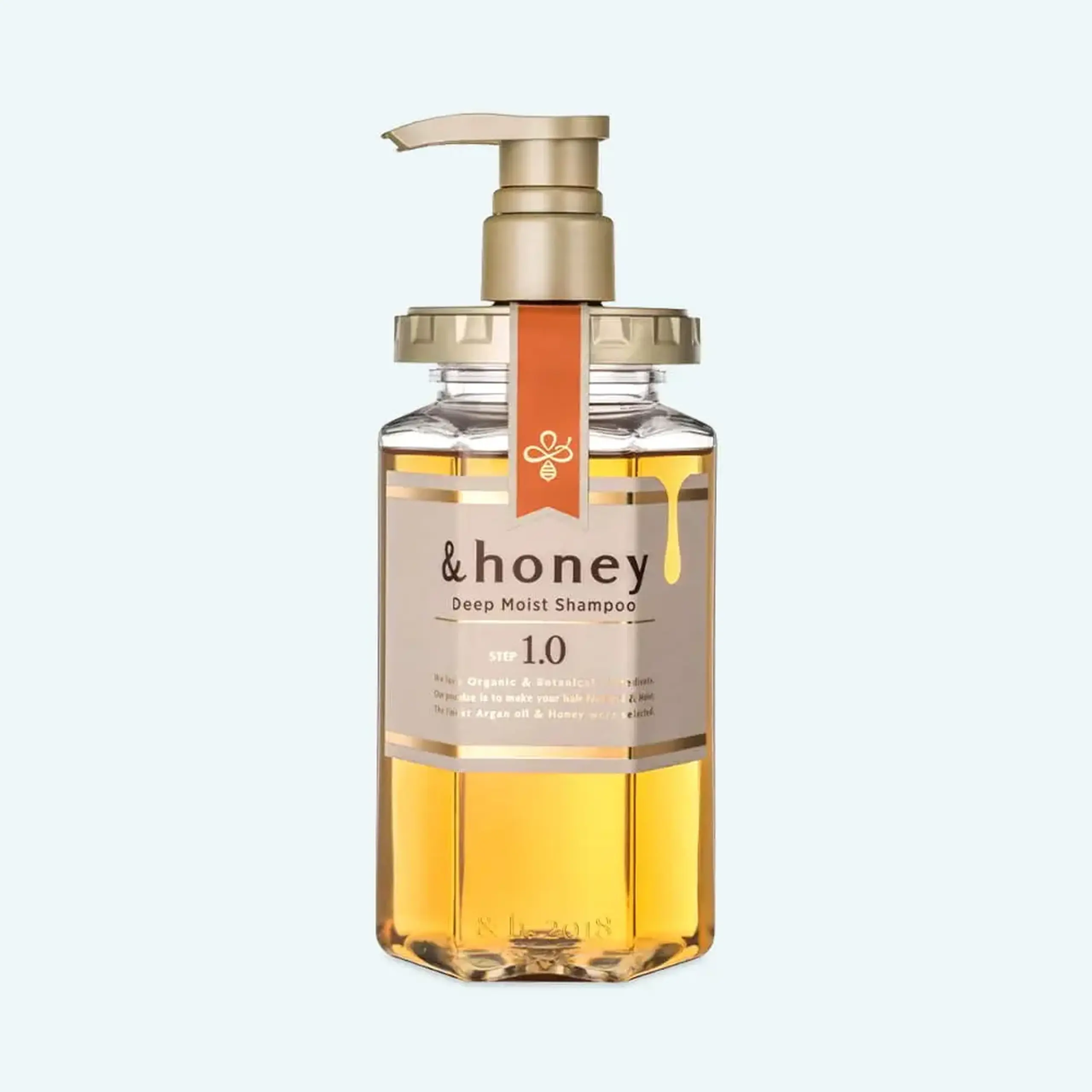 Șampon hidratant cu miere și ulei de argan ViCREA - &honey Deep Moist Shampoo 1.0 440 ml