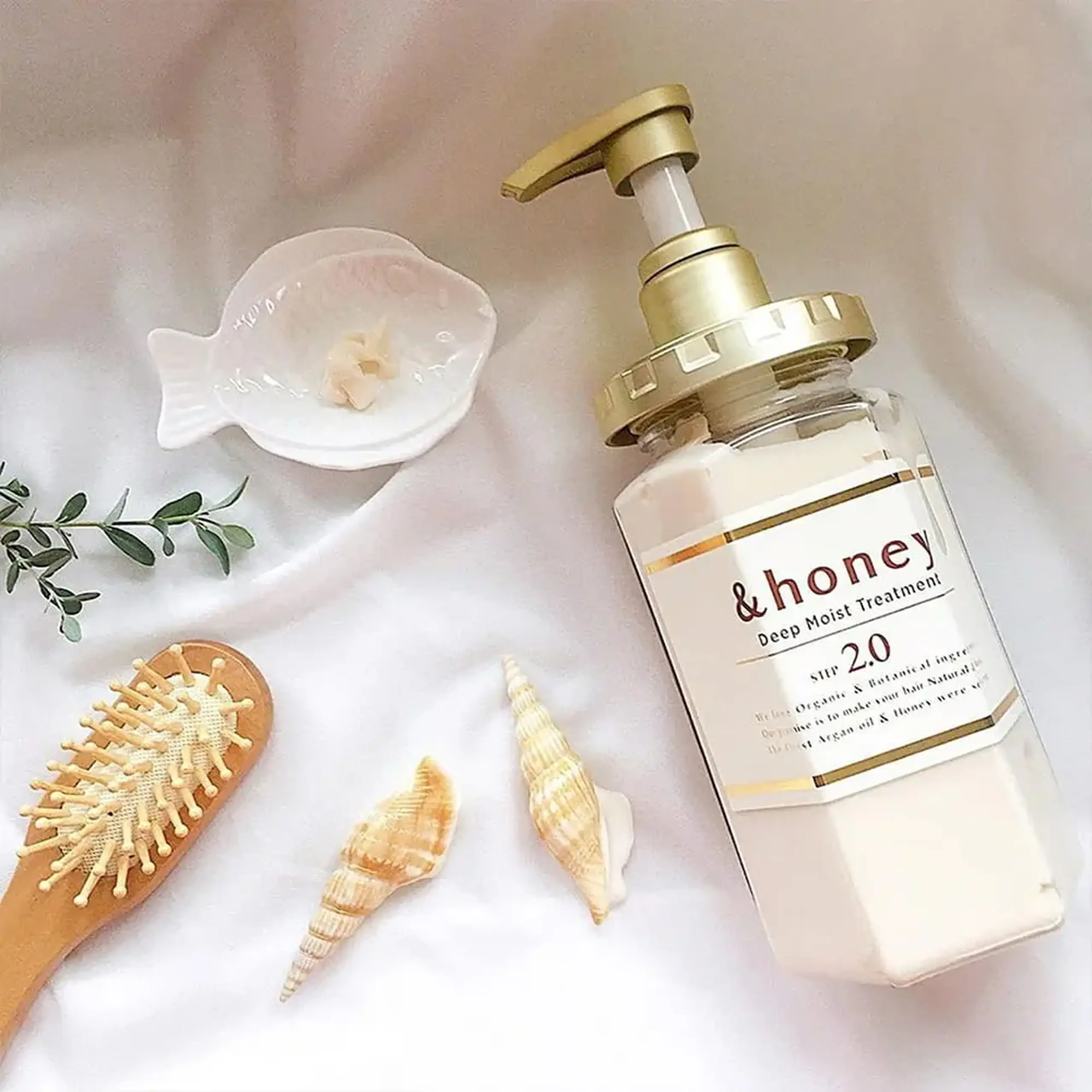 Tratament hidratant cu miere și ulei de argan ViCREA &honey Deep Moist Hair Treatment 2.0 445 gr