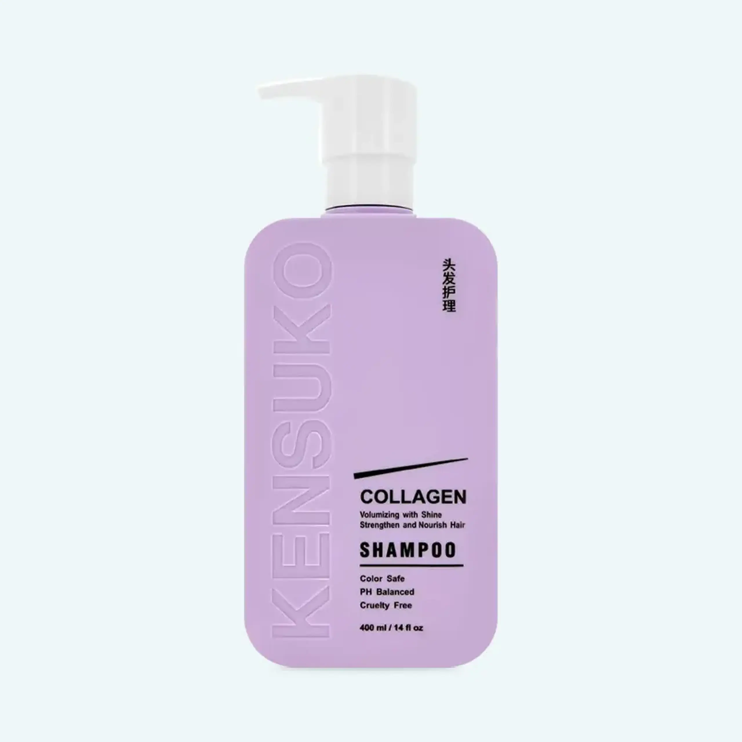 Șampon pentru părul subțire și fără volum KENSUKO collagen for volumeeless and thin hair shampoo 400ml