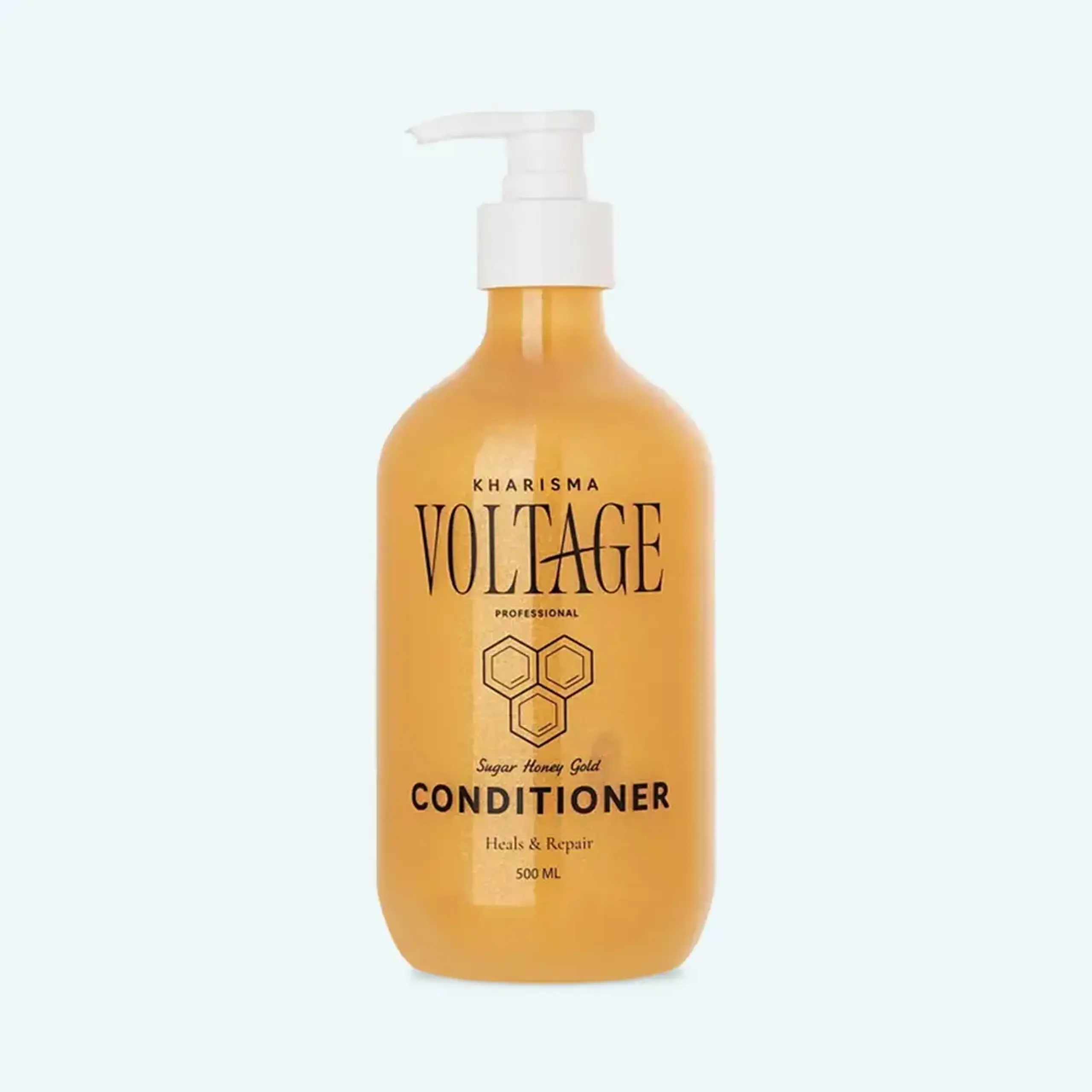 Condiționer reparator pentru păr foarte deteriorat KHARISMA VOLTAGE hair conditioner sugar honey gold 500ml