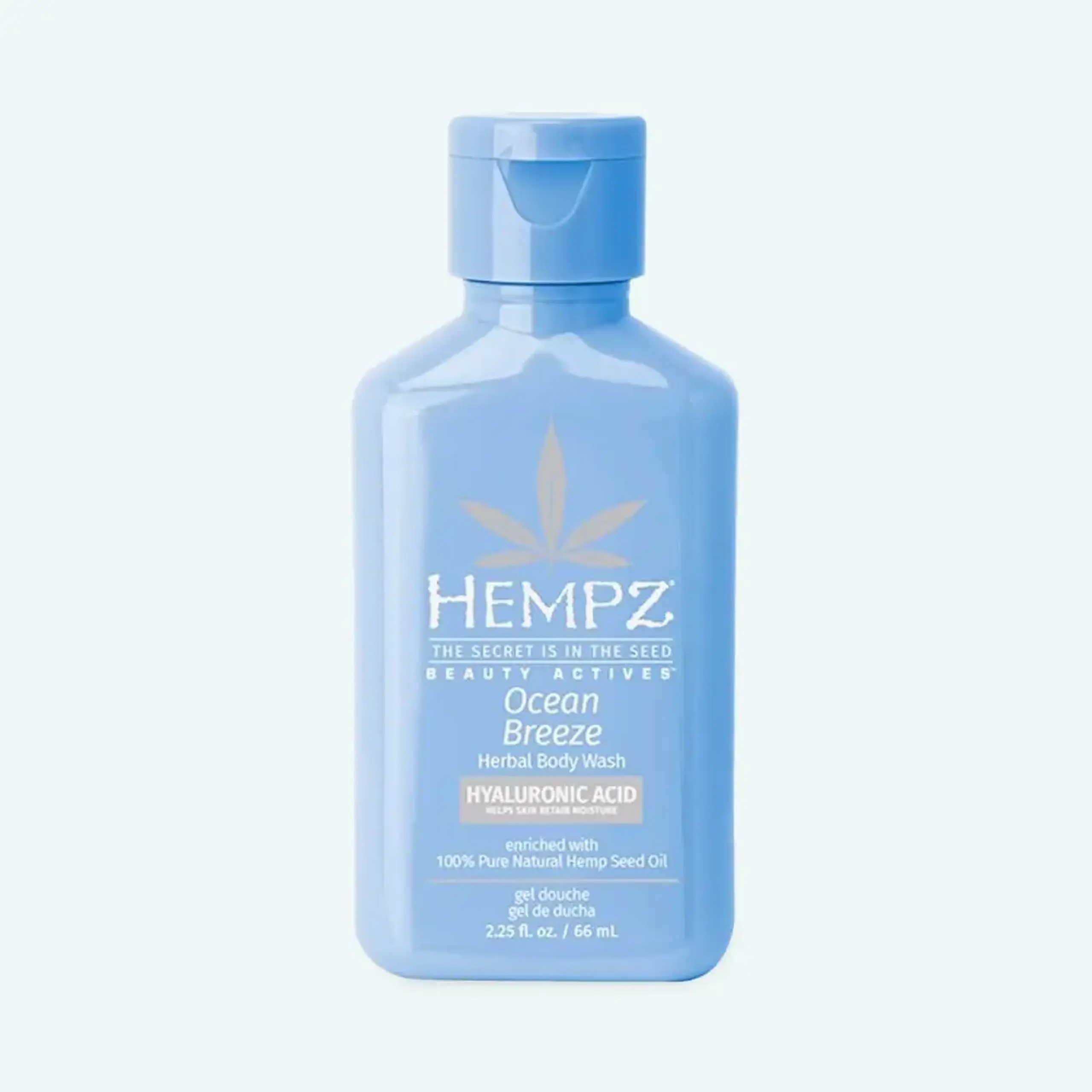 Loțiune de corp lejeră Hempz Mini Ocean Breeze Herbal Body Moisturizer 66ml
