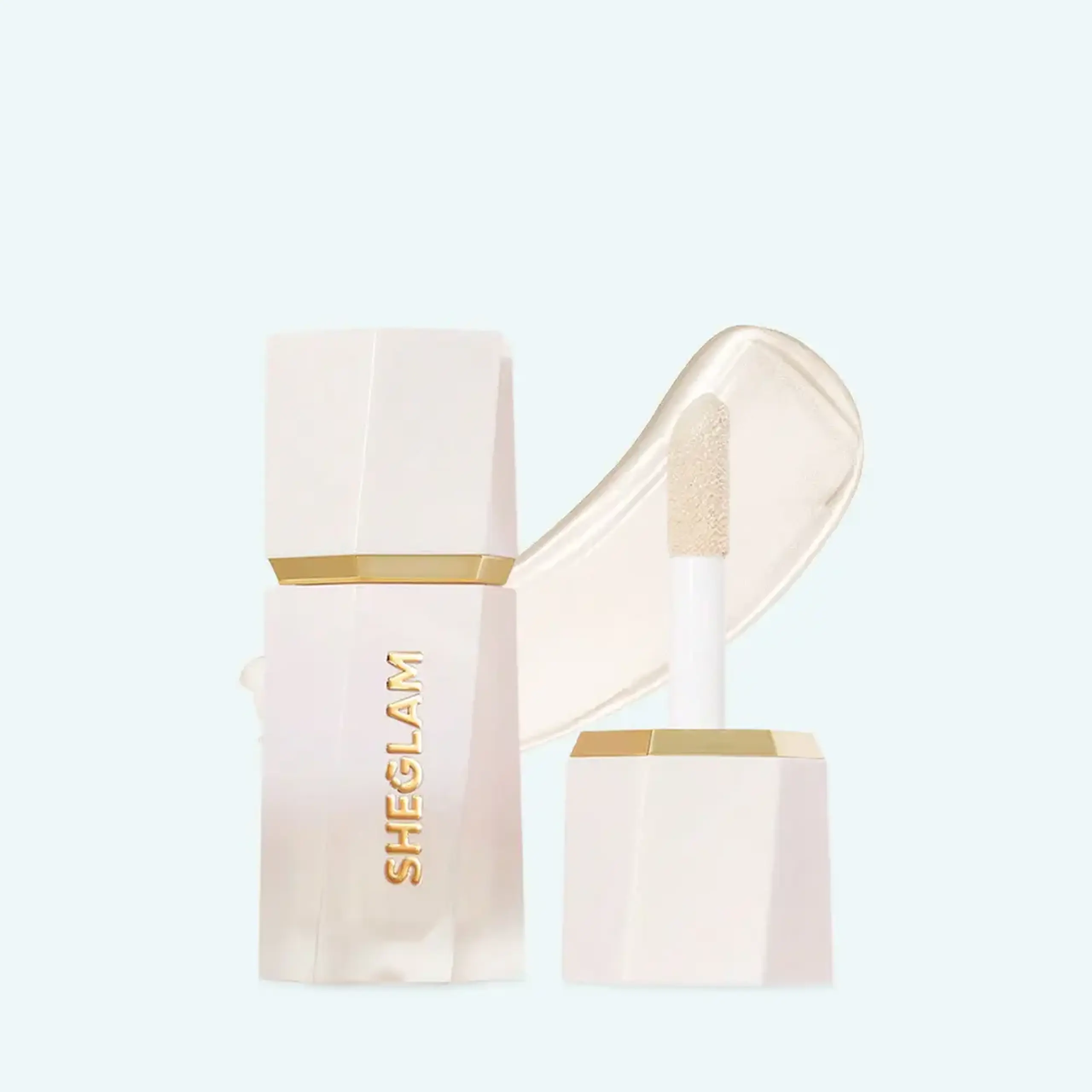 Iluminator lichid cu textură fină SHEGLAM Glow Bloom Liquid Highlighter – Vanilla Frost