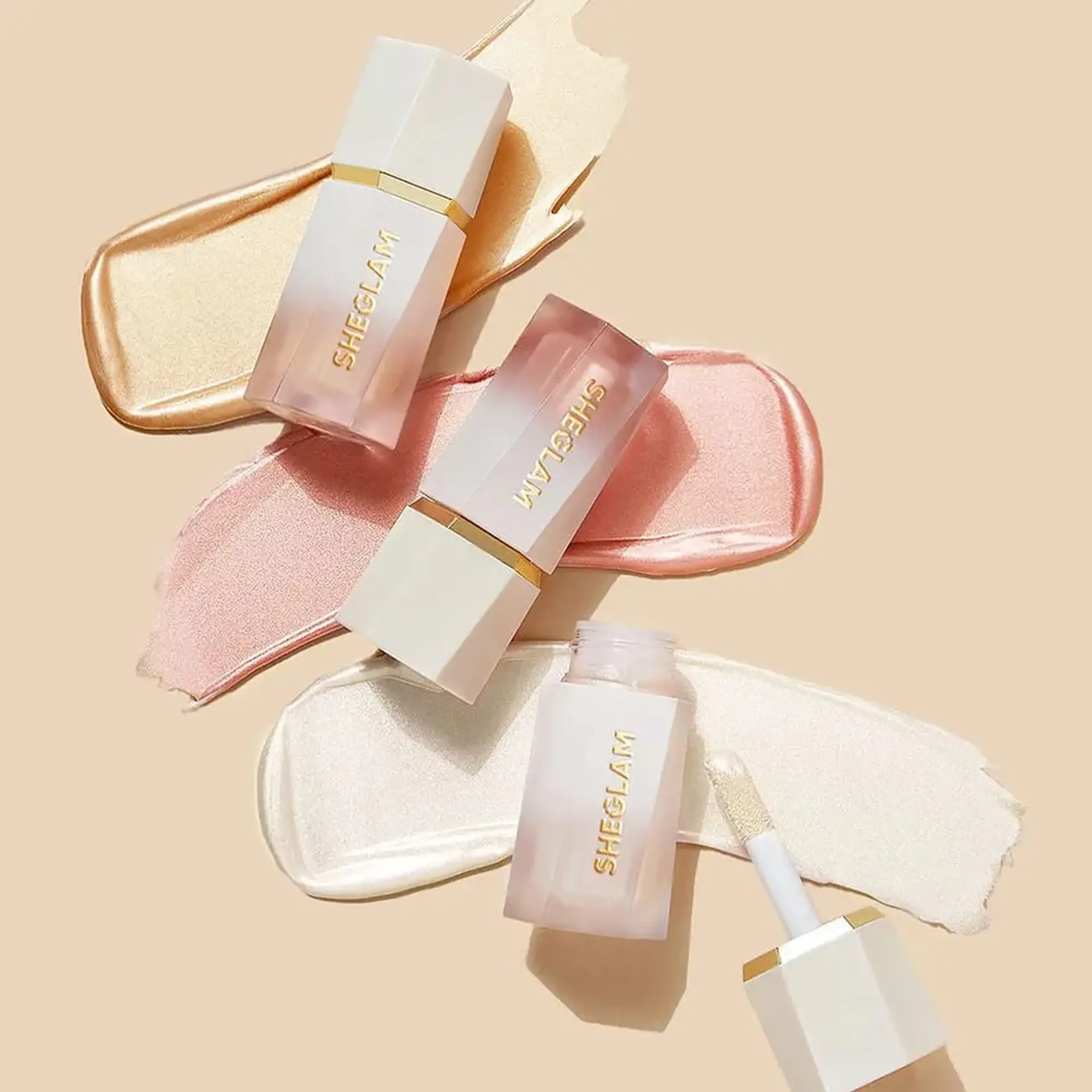 Iluminator lichid cu textură fină SHEGLAM Glow Bloom Liquid Highlighter – Vanilla Frost