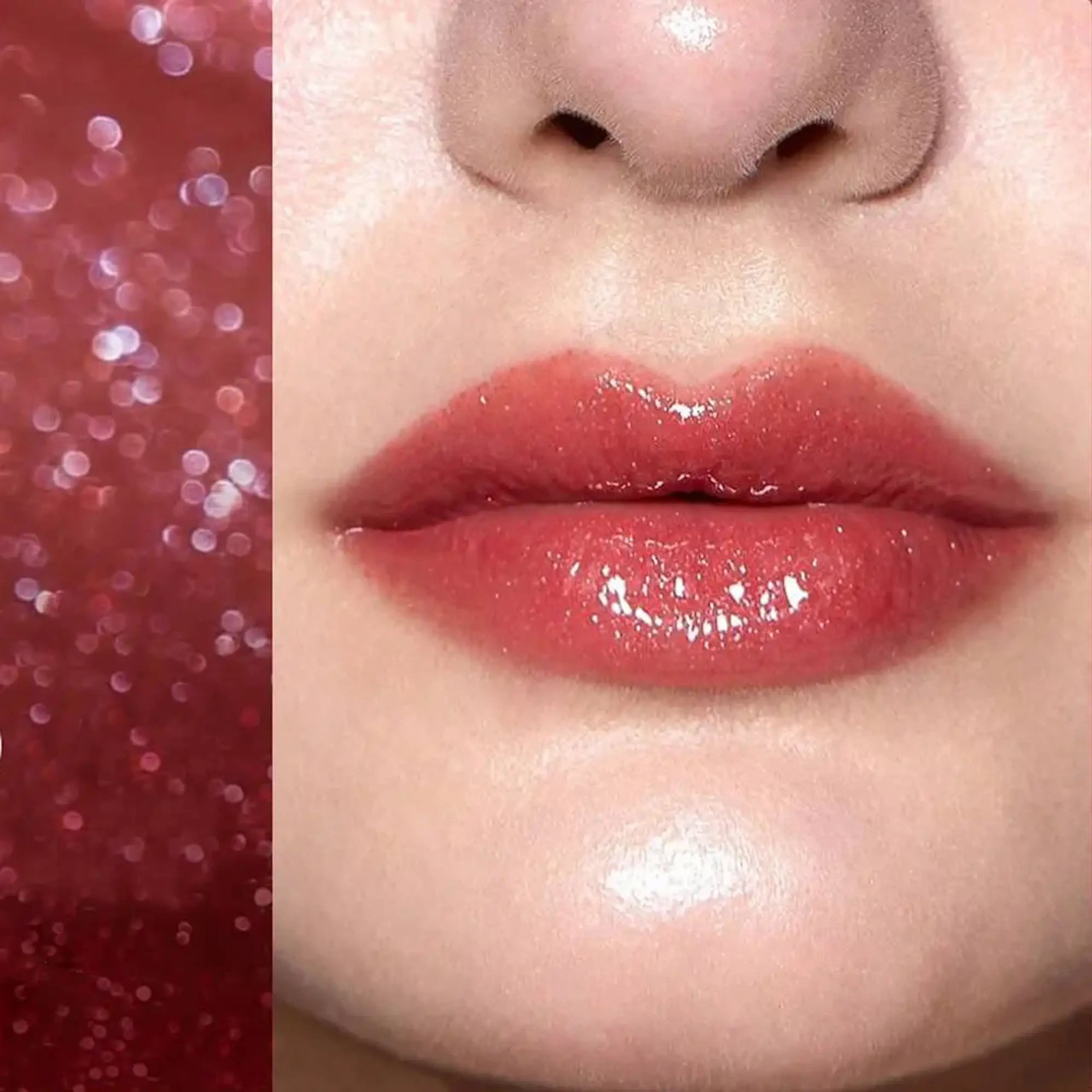 Luciu de buze cu efect de strălucire Sheglam Pout-Perfect Shimmer Lip Plumper-First Crush