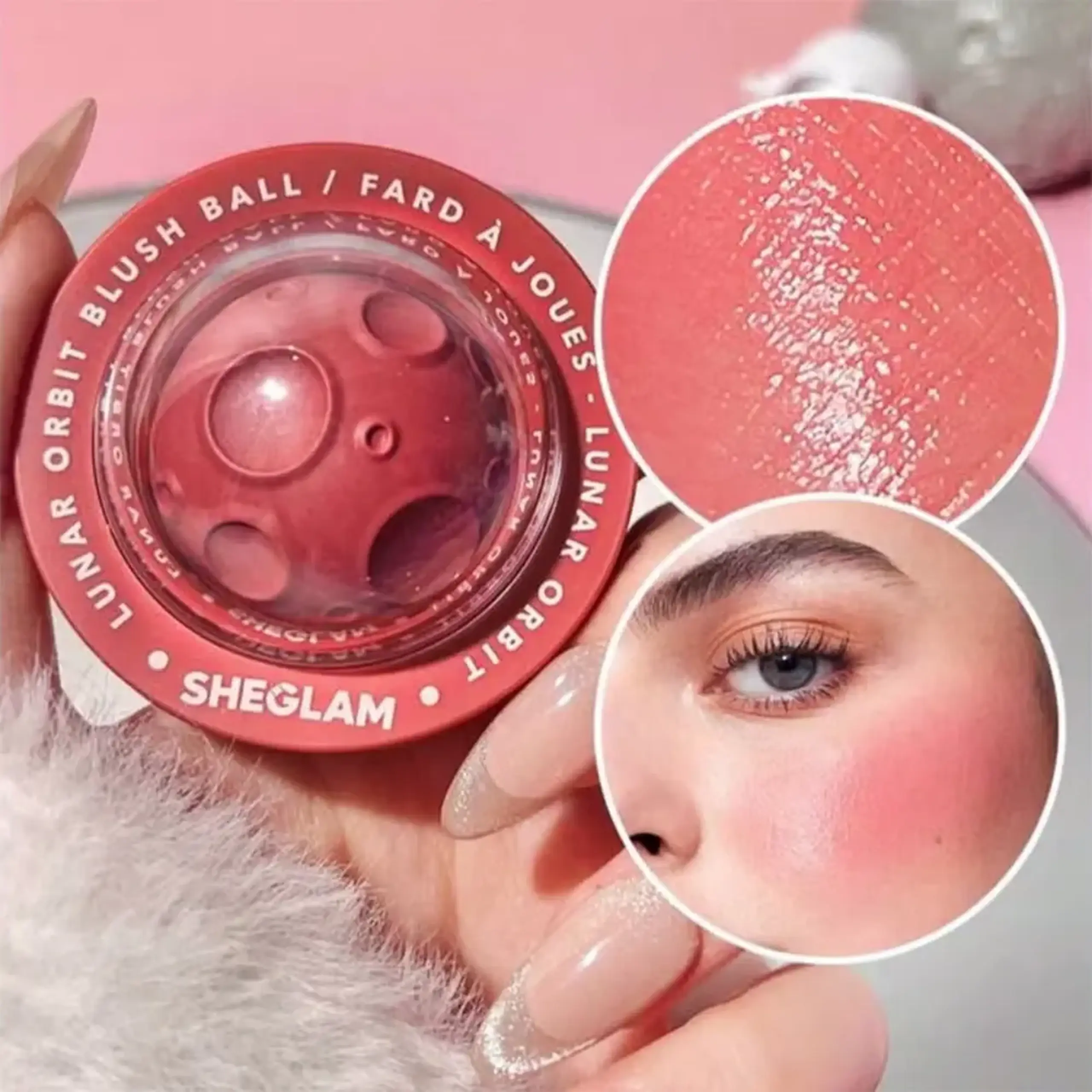 Fard de obraji Sheglam Lunar Orbit Blush Ball Gravity