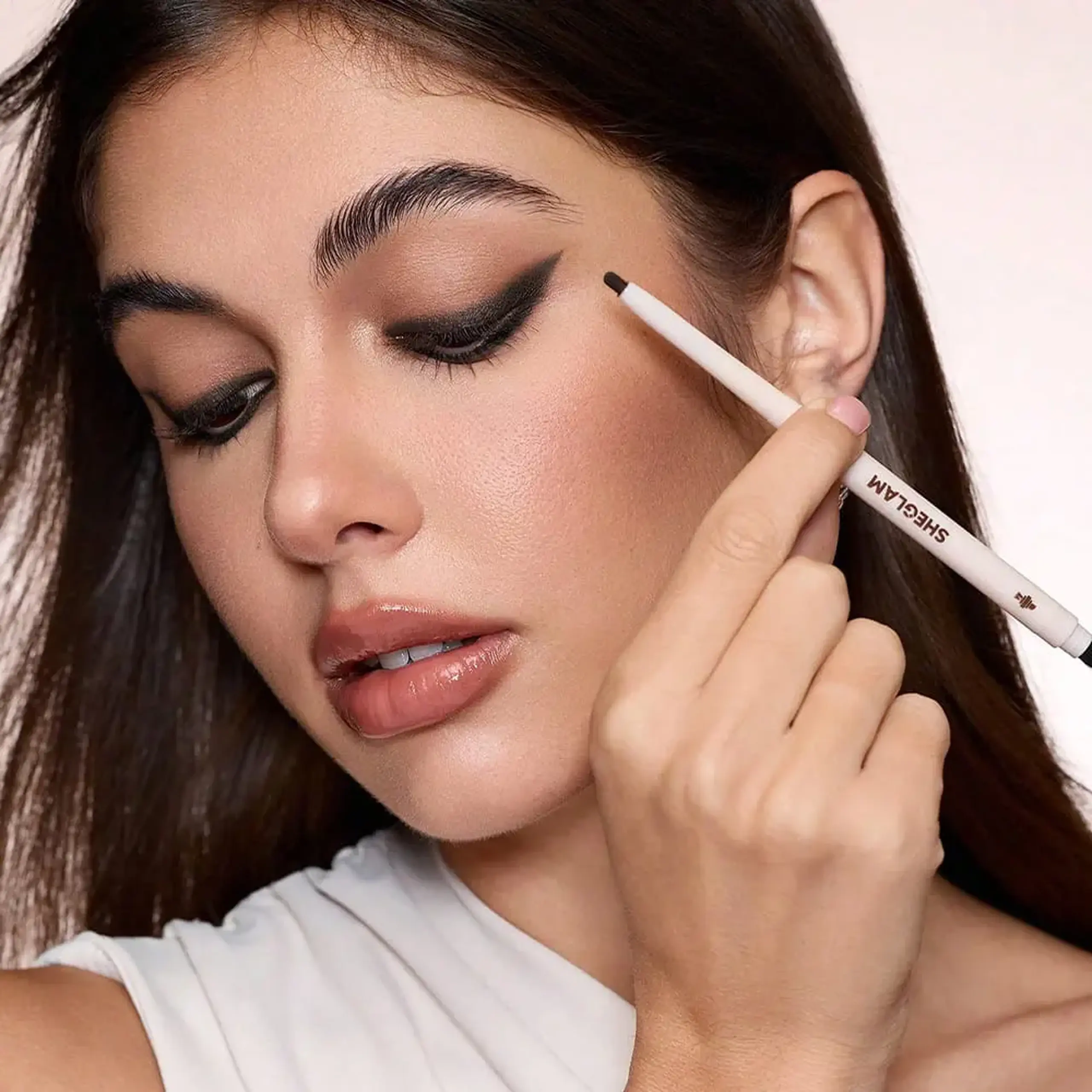 Creion de ochi Sheglam Gel Glide Eyeliner Pencil – Black