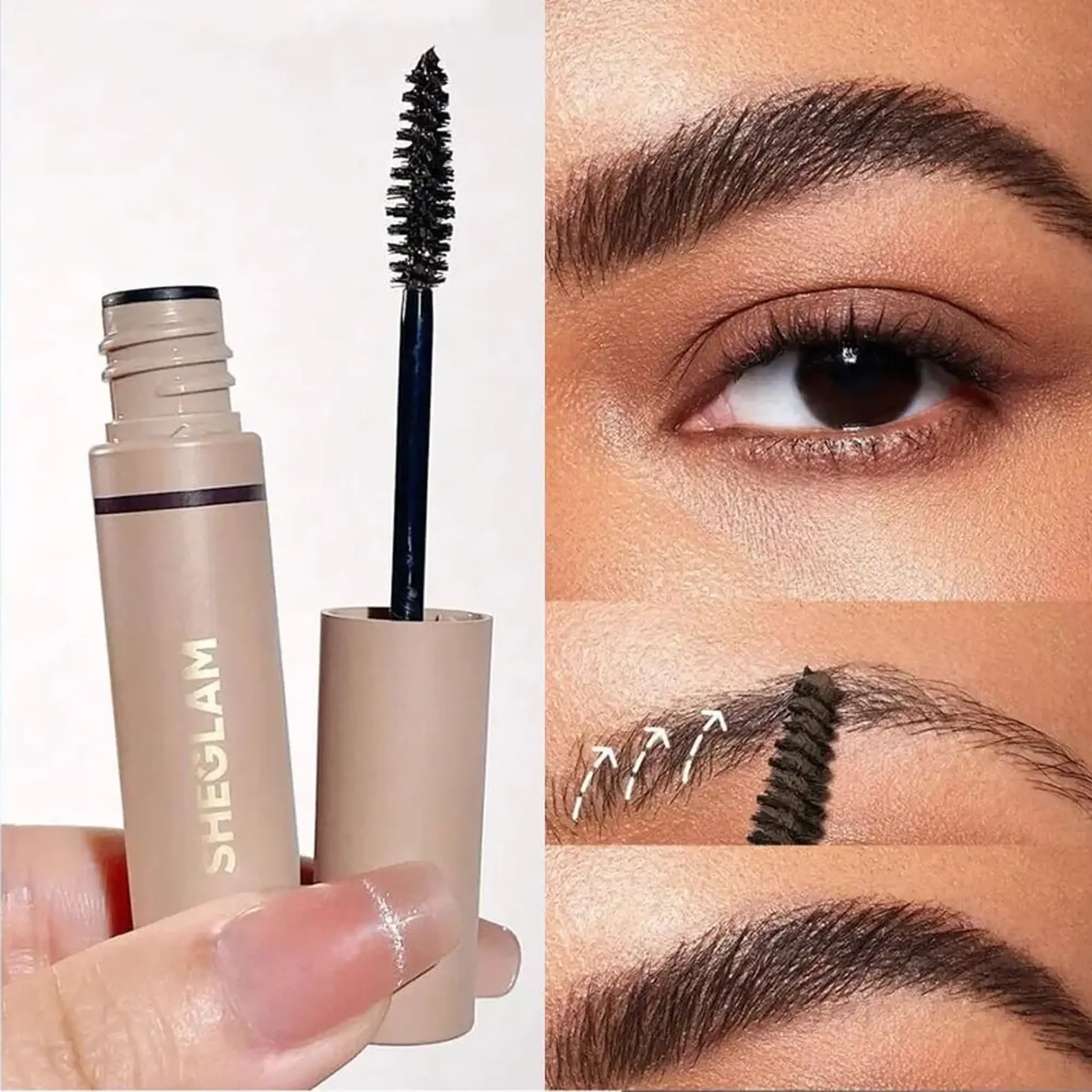 Gel de sprâncene Sheglam Striking Brow Gel Dark Brown