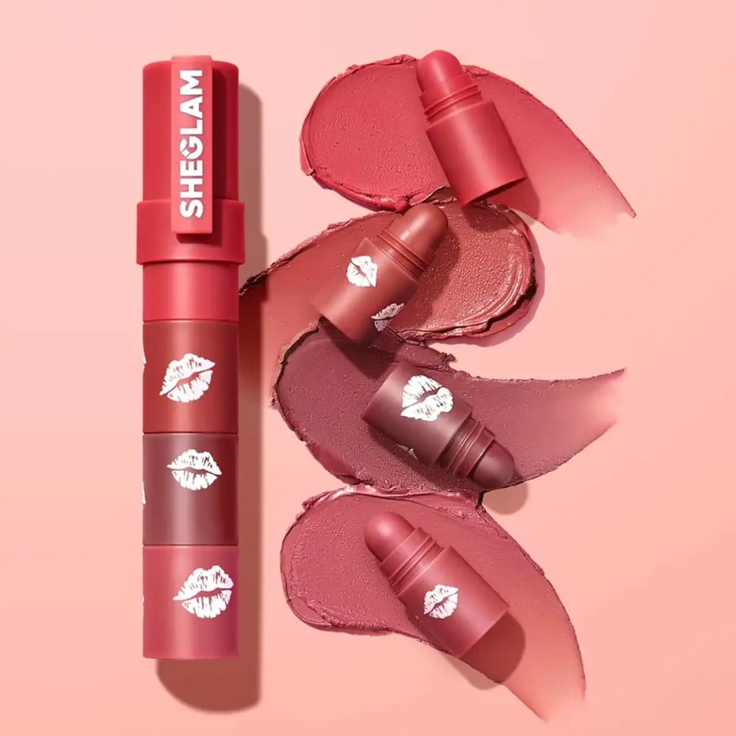 Ruj Sheglam Mega Lip Stacks Pink Petal Stack