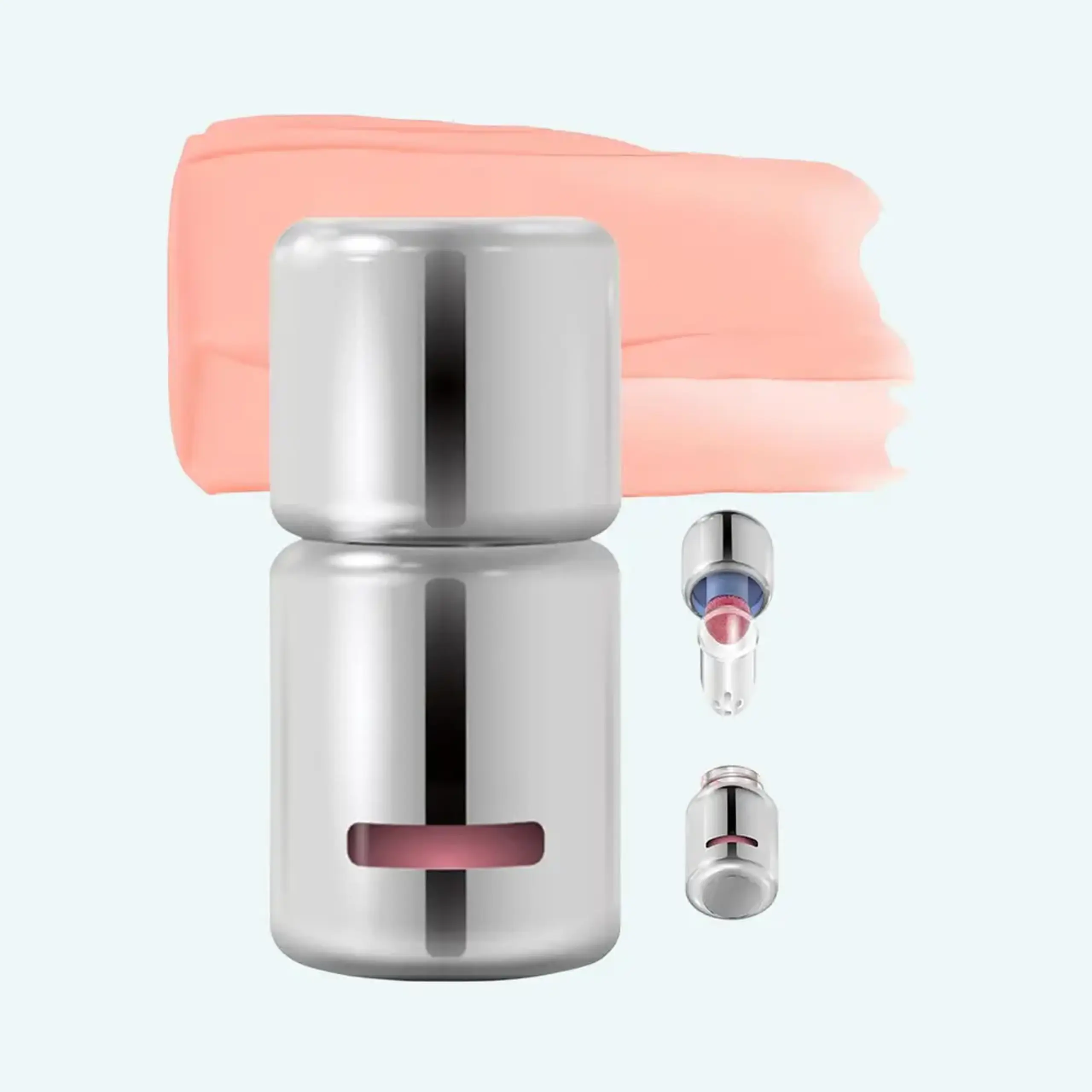 Fard de obraz lichid AZTK Jello Color Liquid Blush JC05 White Peach Milk Tea