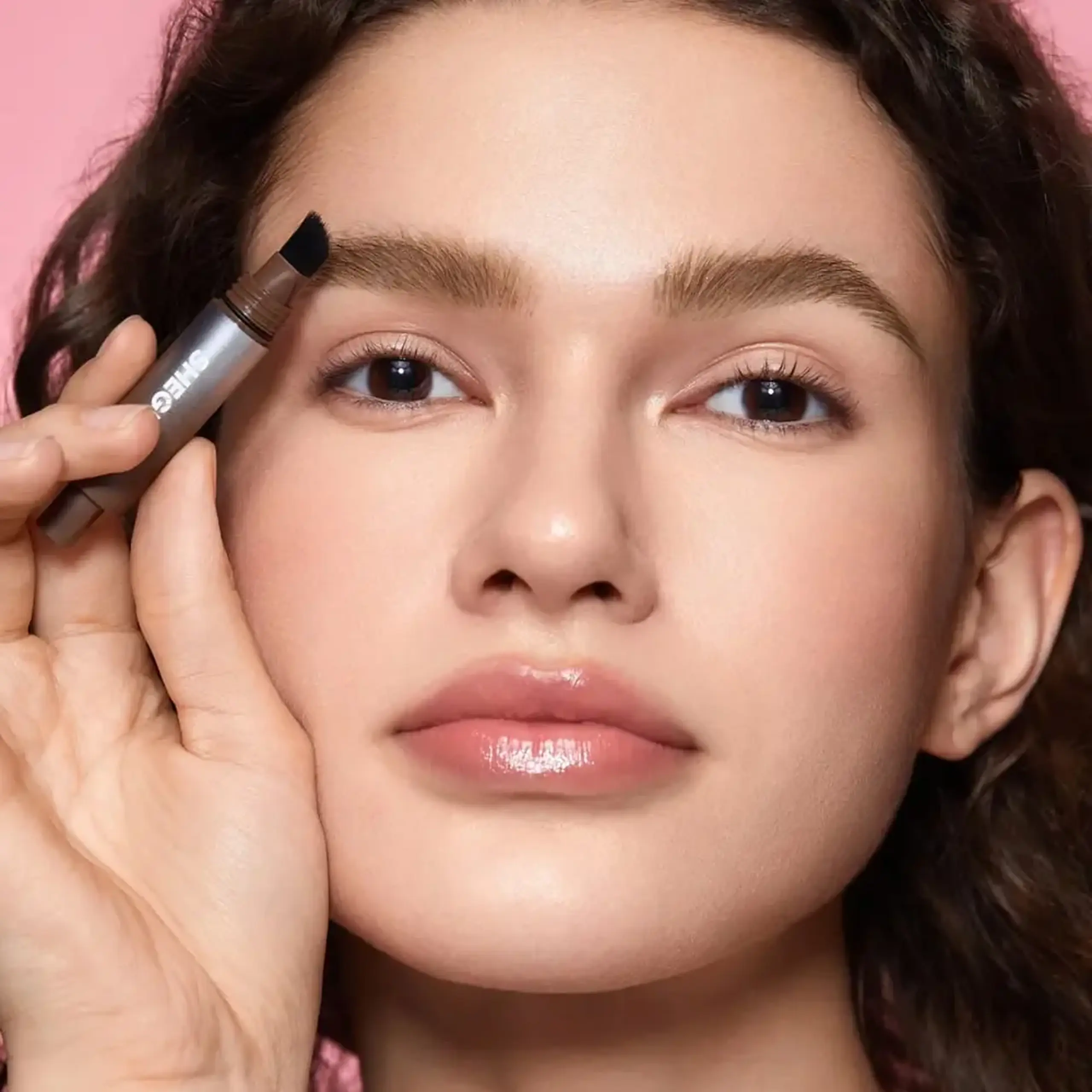 Rimel pentru sprâncene Sheglam Brow-Fection Angled Brush &amp; Dip Taupe