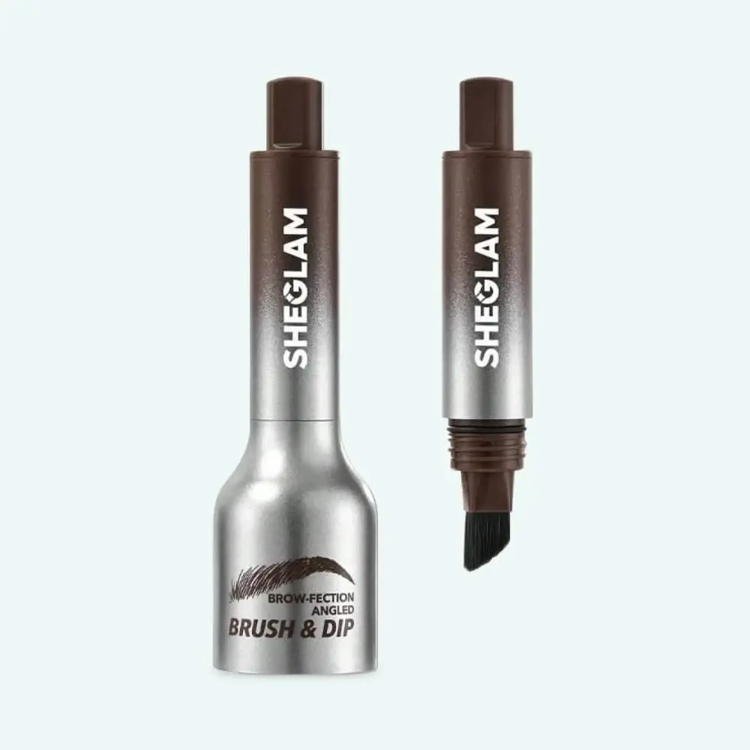 Rimel pentru sprâncene Sheglam Brow-Fection Angled Brush&Dip-Chocolate