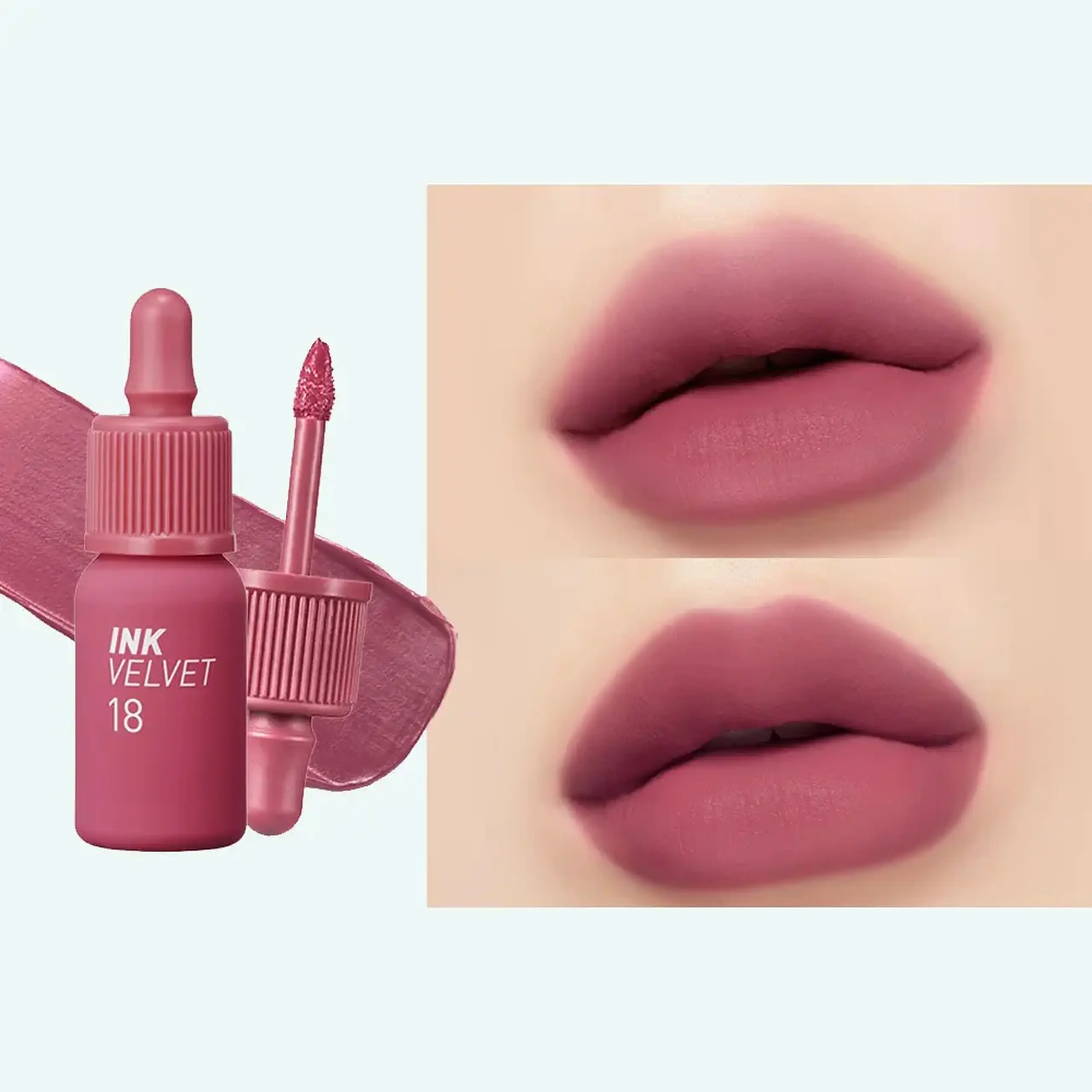 Tint de buze mat Peripera Ink The Velvet 018 Star Plum Pink (#1410)