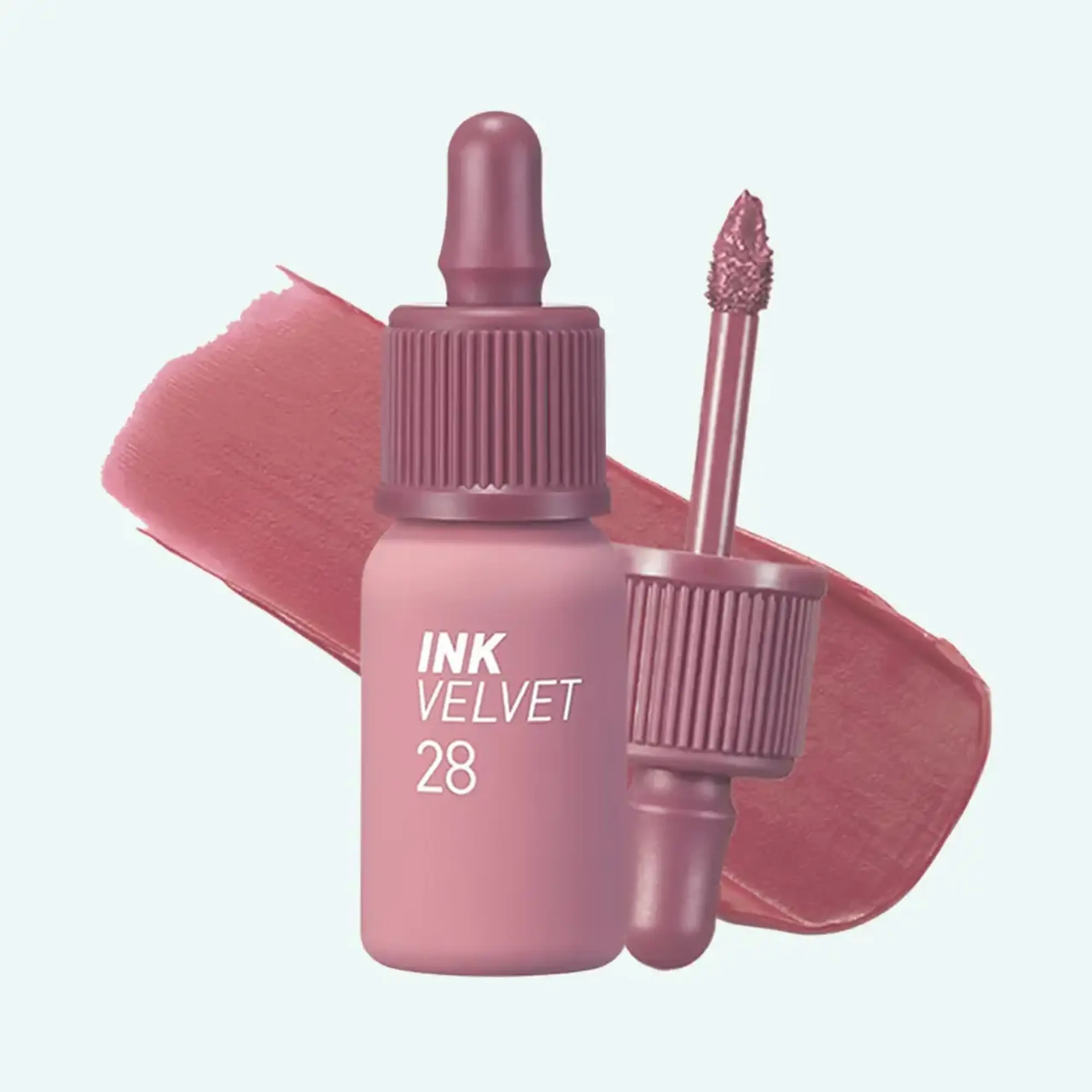 Tint de buze mat Peripera Ink Velvet 028 MAUVEFUL NUDE (#1502)