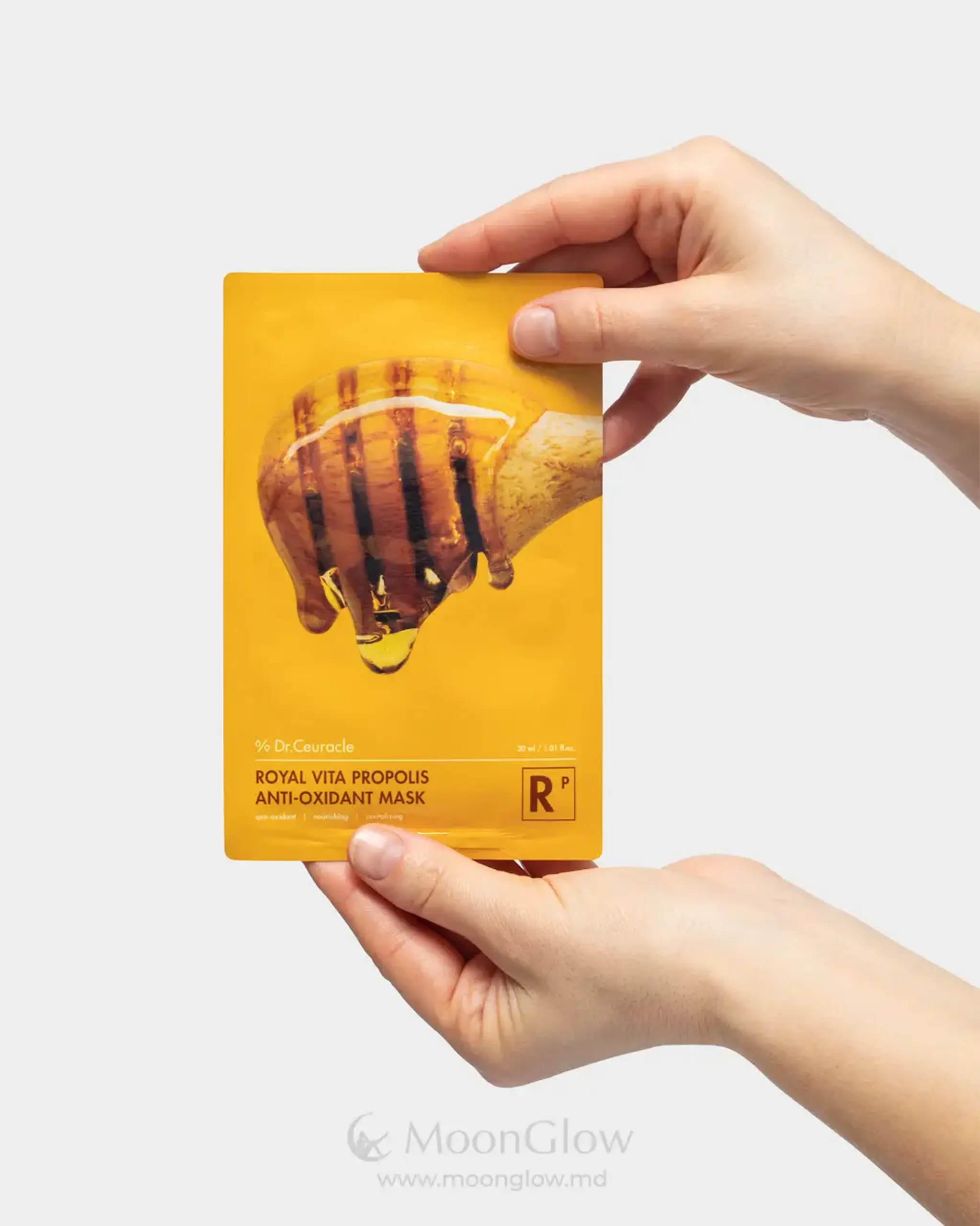 Mască din ţesătură cu propolis Dr. Ceuracle Royal Vita Propolis Anti-oxidant Mask 30 ml