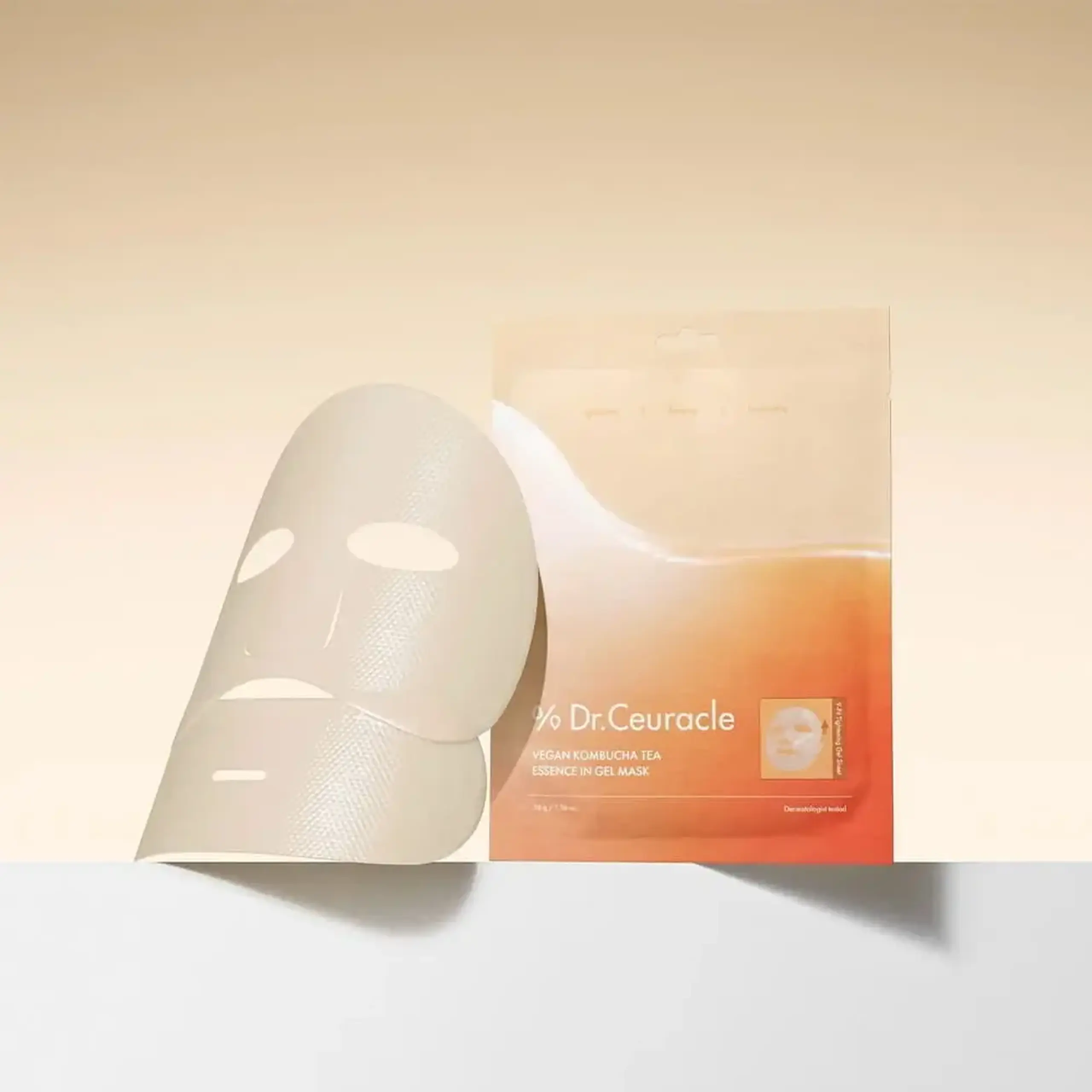 Mască hidrogel Dr. Ceuracle Vegan Kombucha Tea Essence In Gel Mask